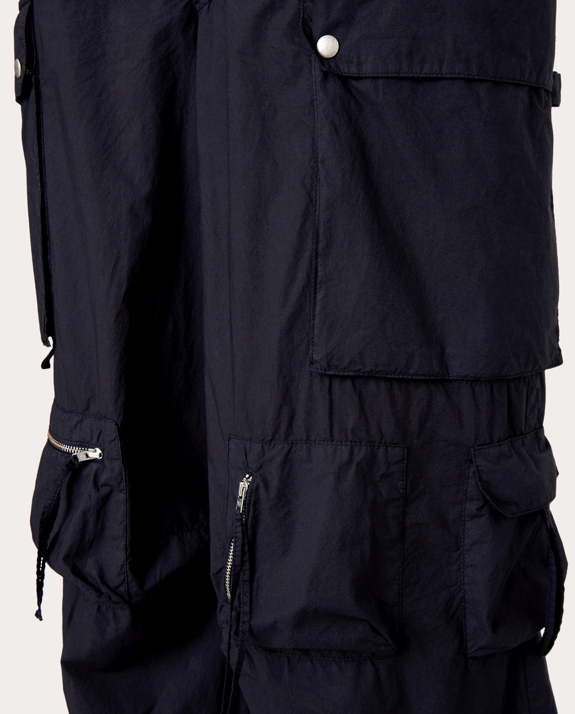 Pantalón Woe de algodón con bolsillos cargo - Azul marino Azul marino-3