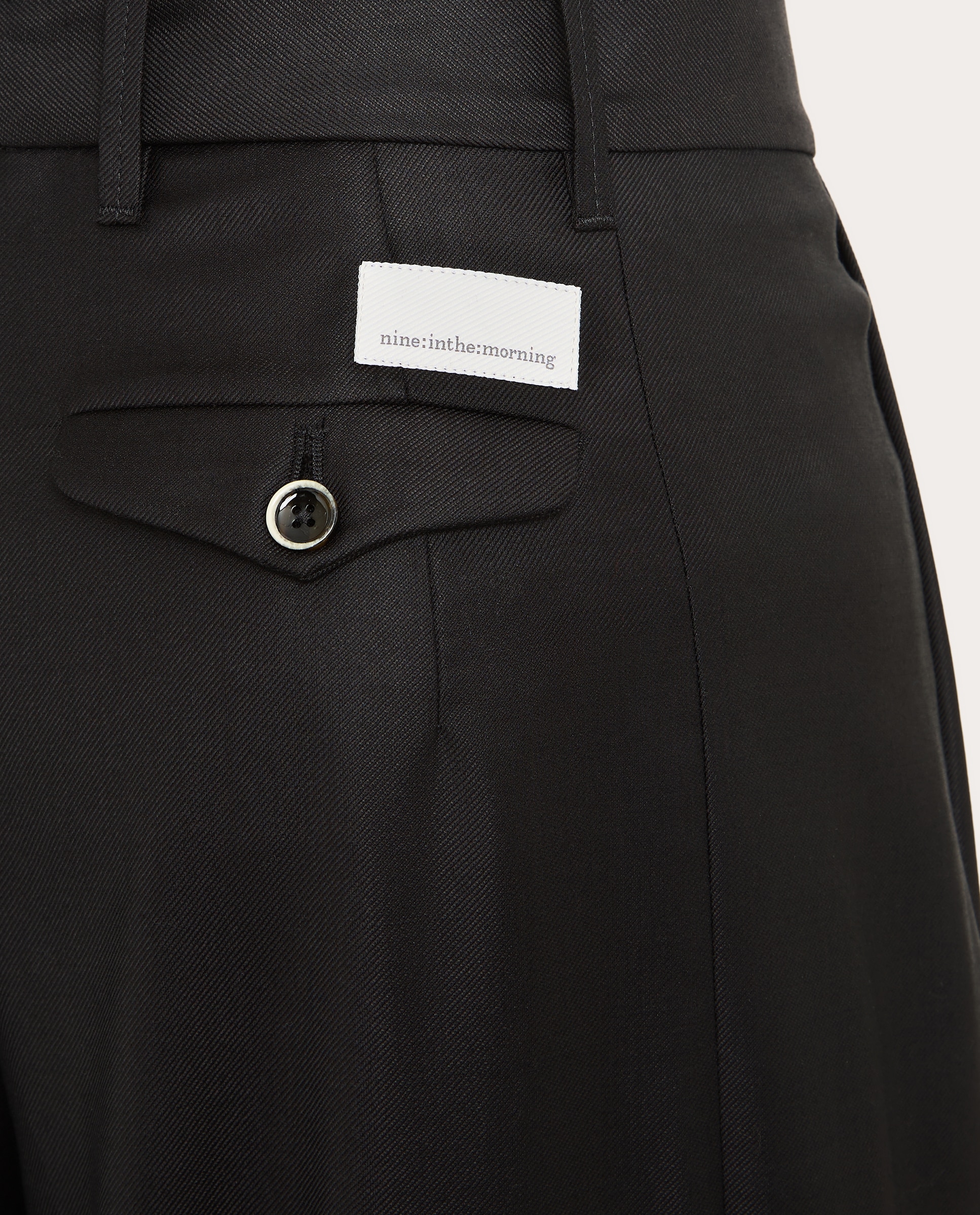 Imagen 3 de Pantalón chino de pernera ancha - Negro Negro