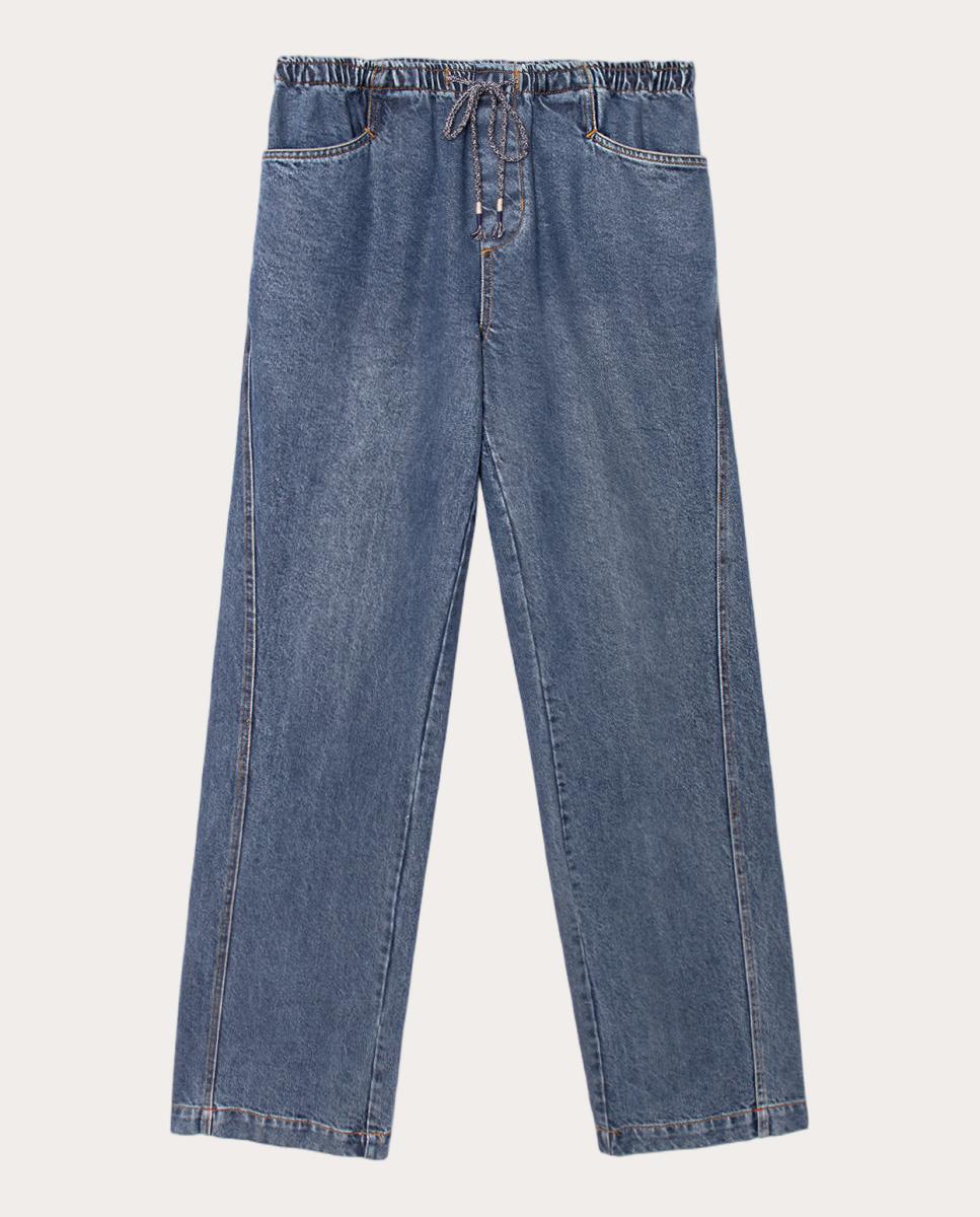 Imagen 0 de Pantalón Joey de inspiración denim Azul