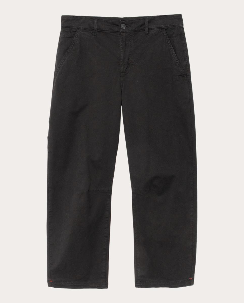 Imagen 0 de Pantalón Rancho cropped pull-on Negro