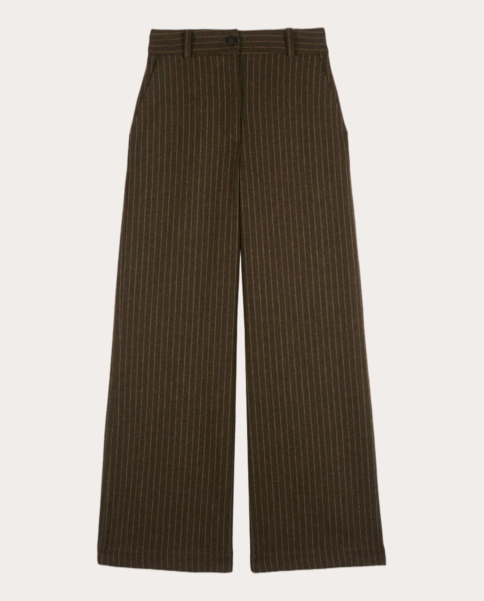 Imagen 1 de Pantalón ancho Romeo Marrón