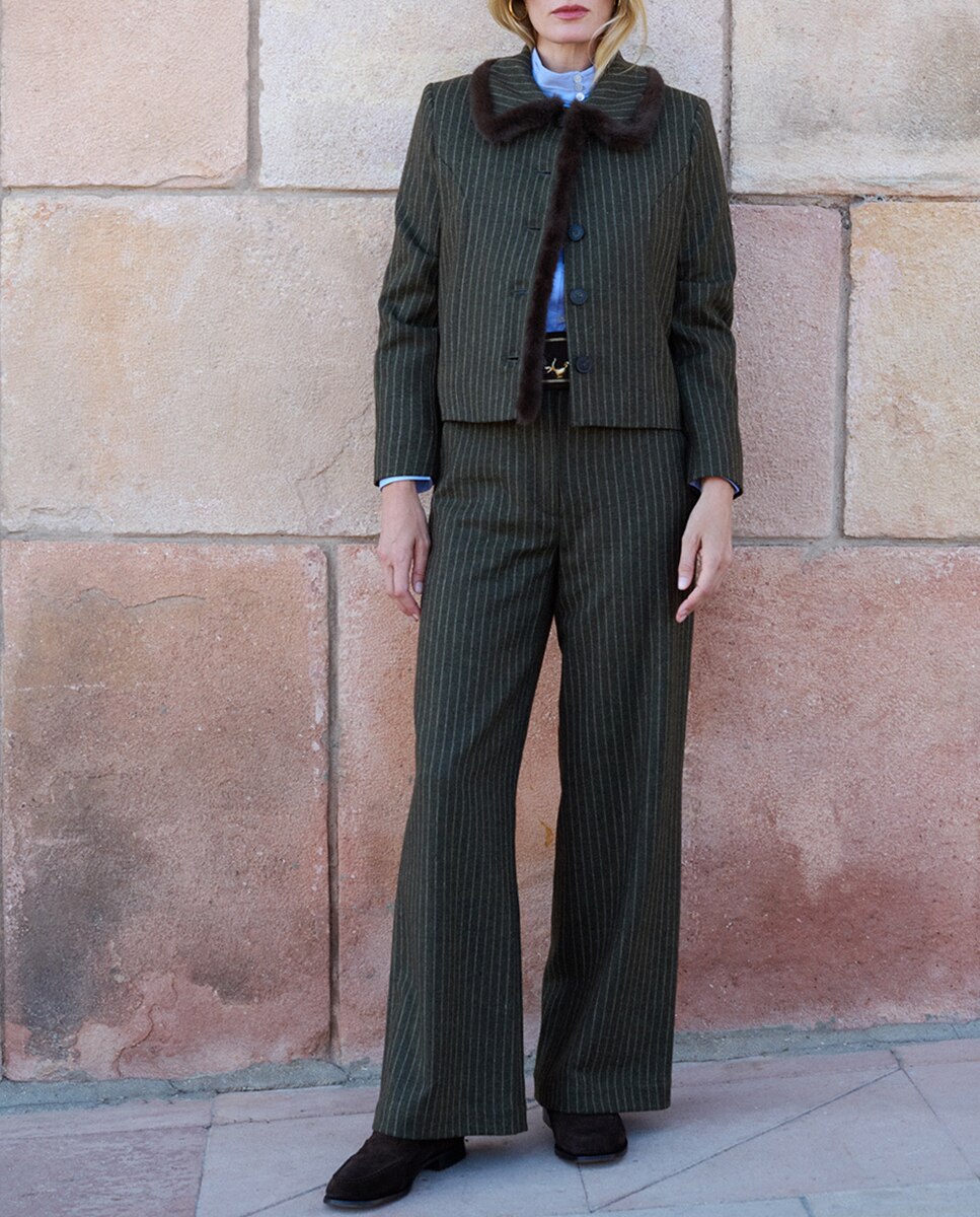 Imagen 2 de Pantalón ancho Romeo - Marrón Marrón