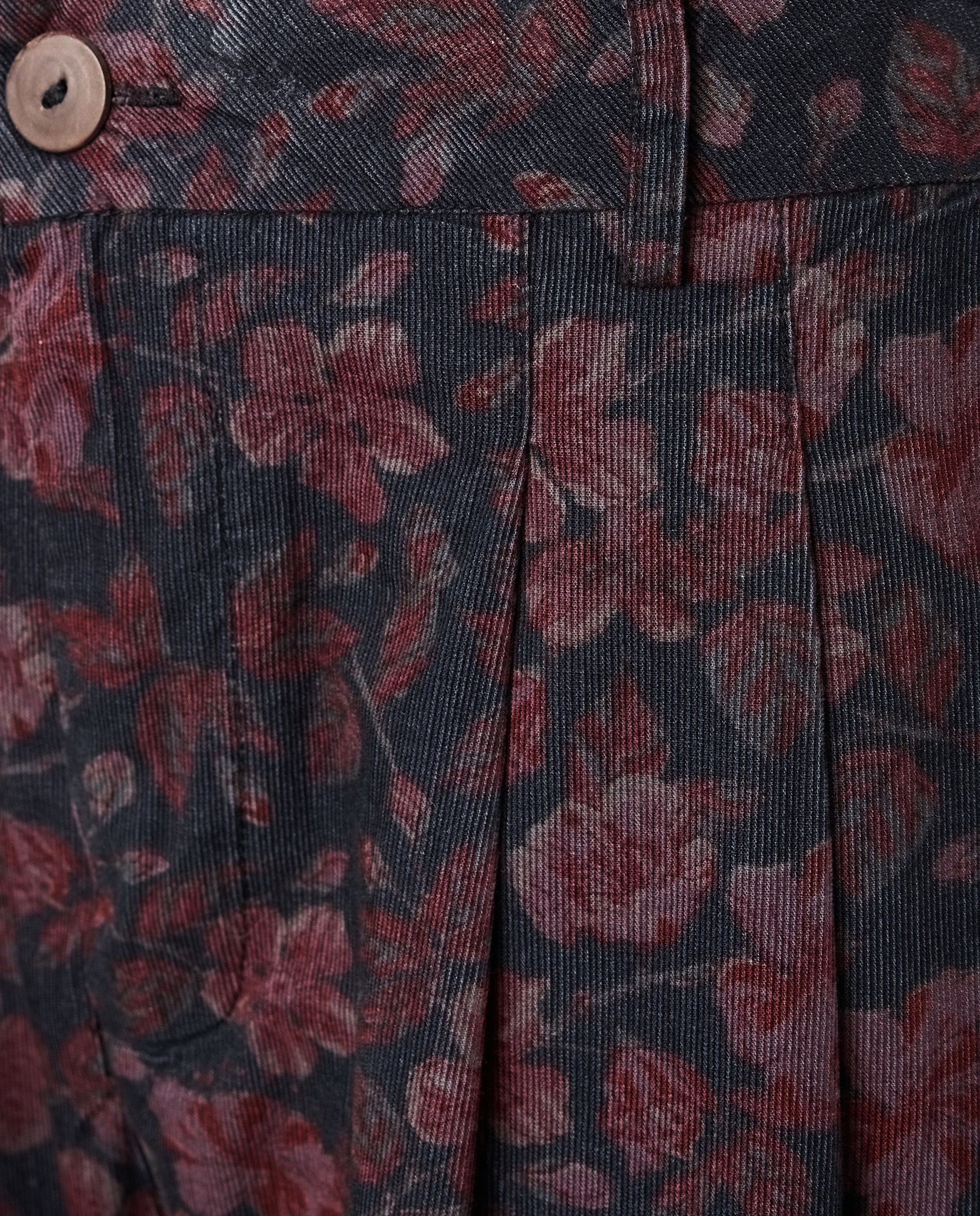 Pantalón Gordon de terciopelo - Rosa Rosa-5