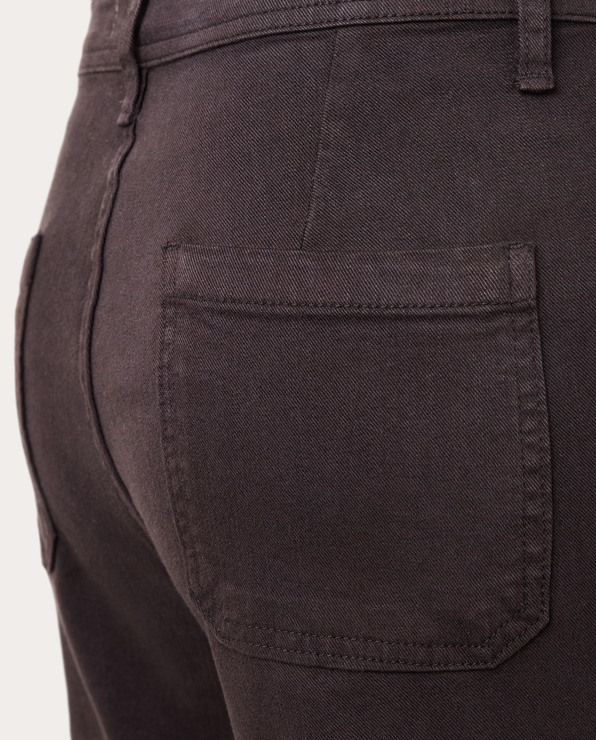 Pantalón Giulietta de pierna ancha - Marrón oscuro Marrón oscuro-3