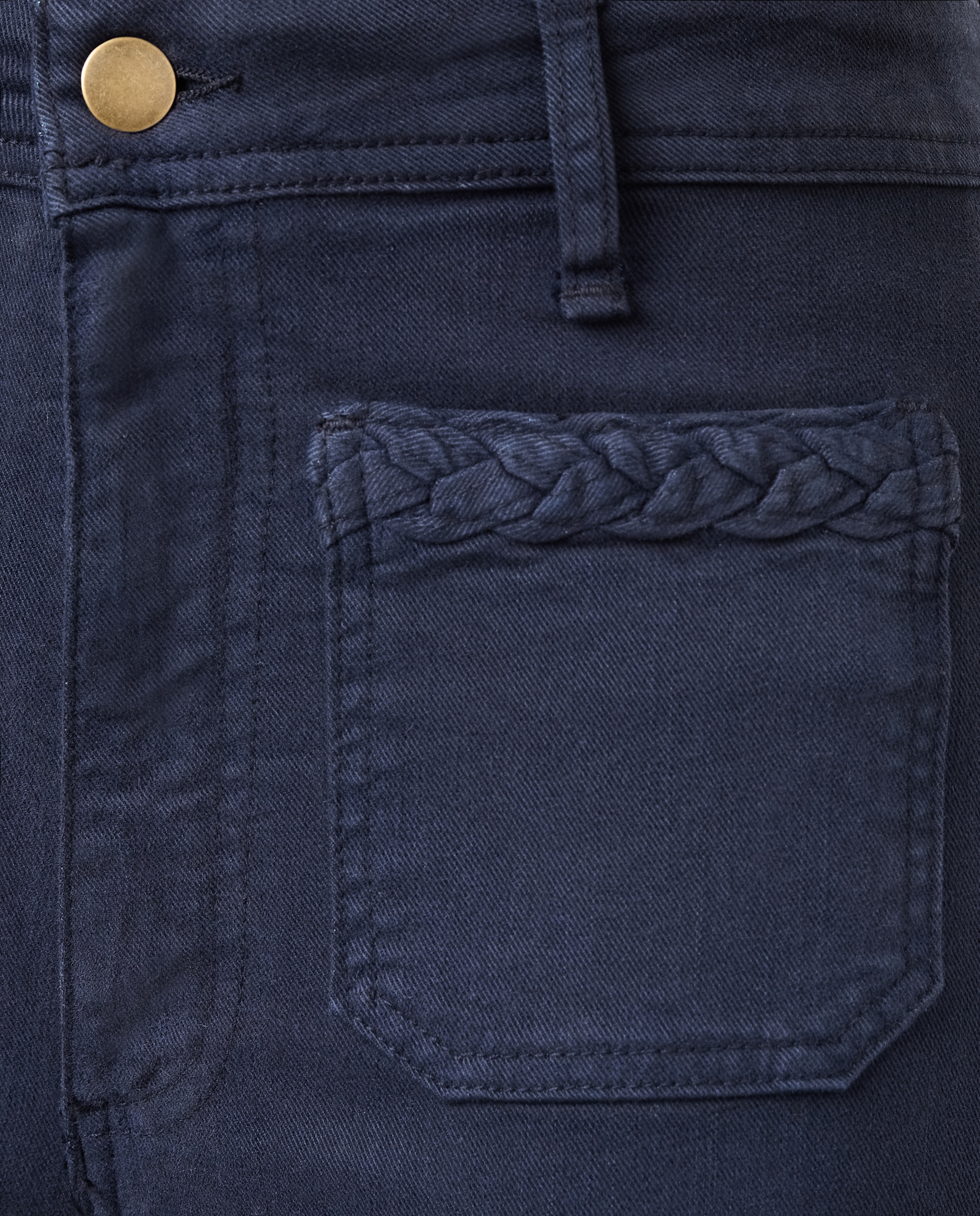 Pantalón Giulietta de pierna ancha - Azul marino Azul marino-3
