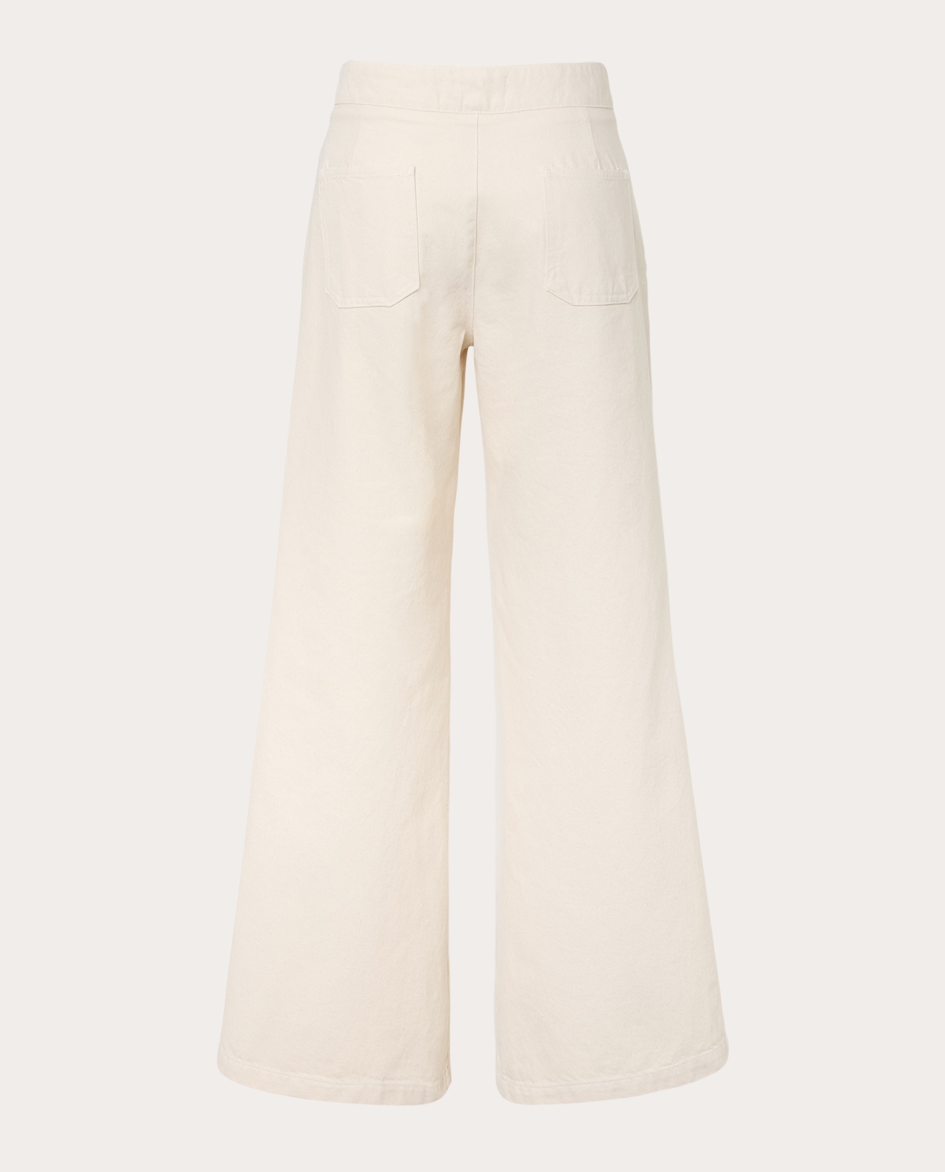 Imagen 2 de Pantalón ancho Poseidon - Blanco Blanco