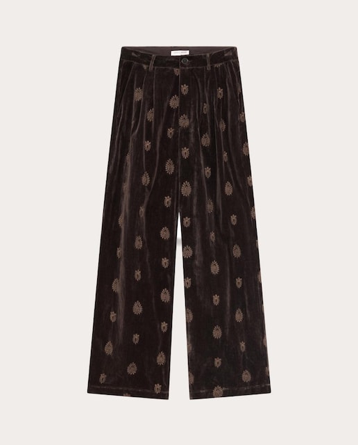 Imagem 0 de Calças Regular Paco de Algodão