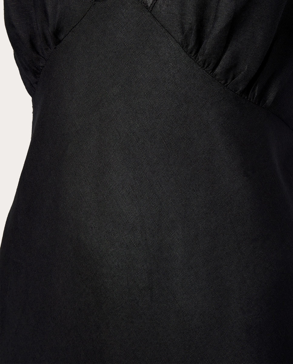 Vestido largo Clarice Negro-3