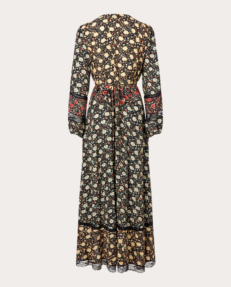Vestido largo Raven Multicolor-2