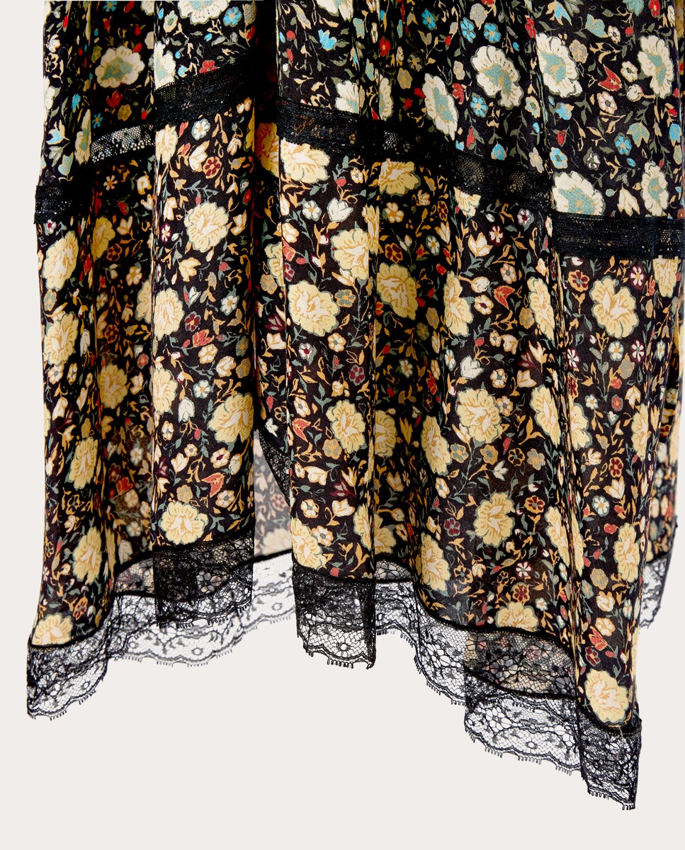 Vestido largo Raven Multicolor-5