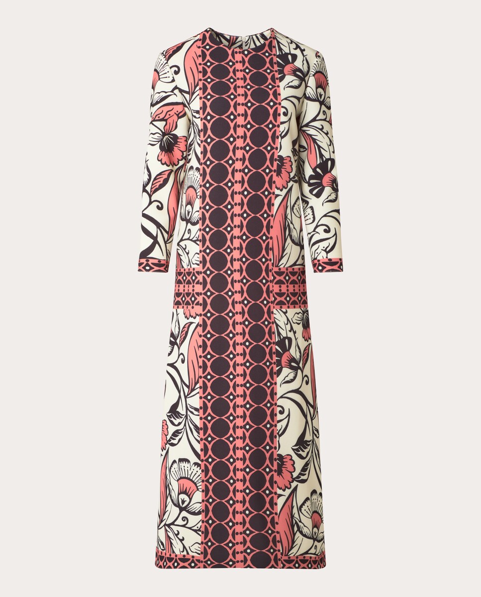 Vestido midi Mira Multicolor-1