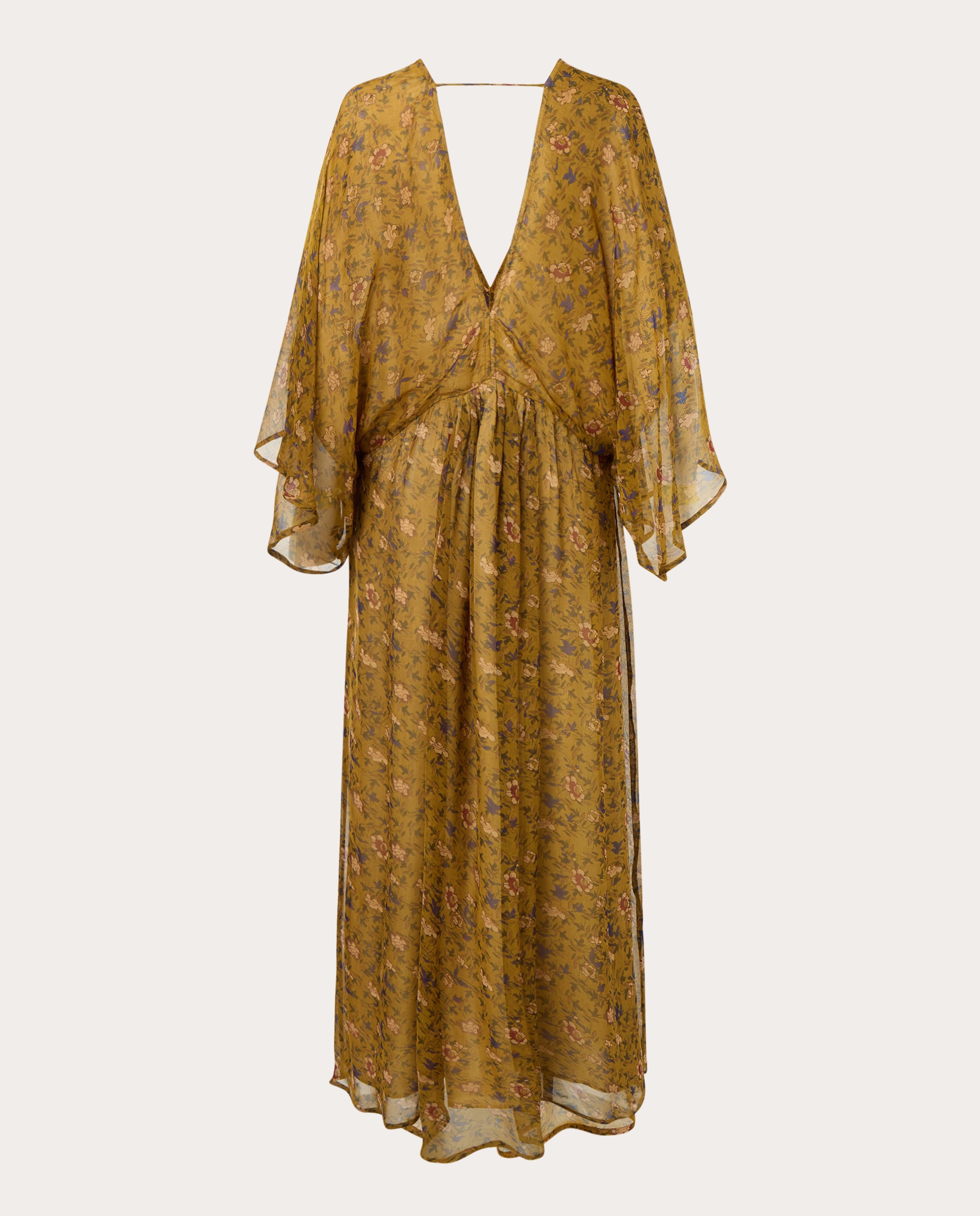 Imagen 2 de Vestido largo Aurelia - Amarillo Amarillo