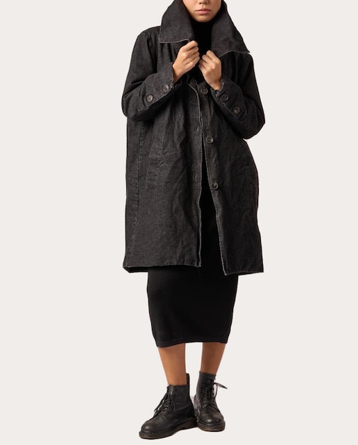 Imagen 0 de Abrigo largo de algodón