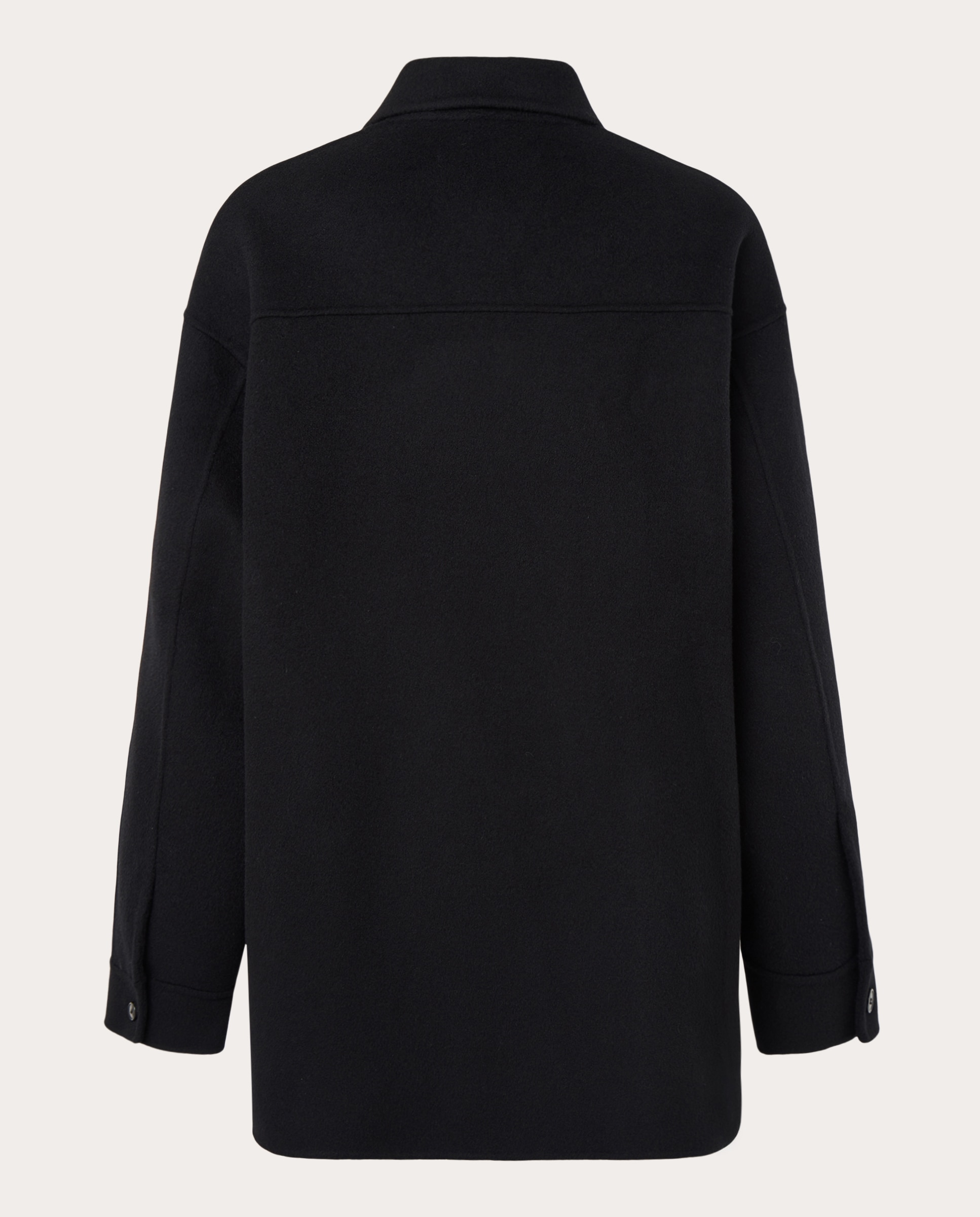 Chaqueta Creta de lana - Negro Negro-2