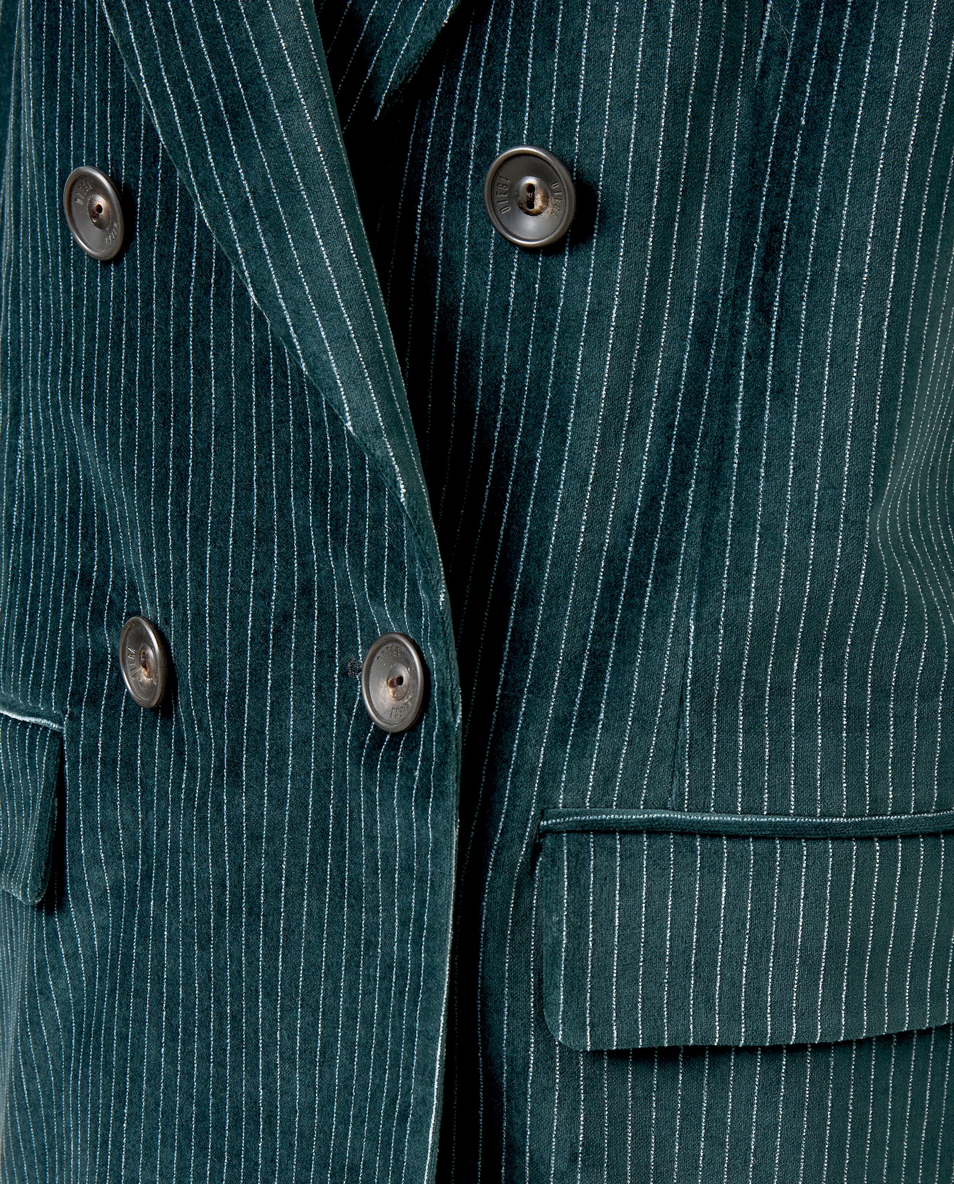 Chaqueta Verino cruzada - Azul Azul-4