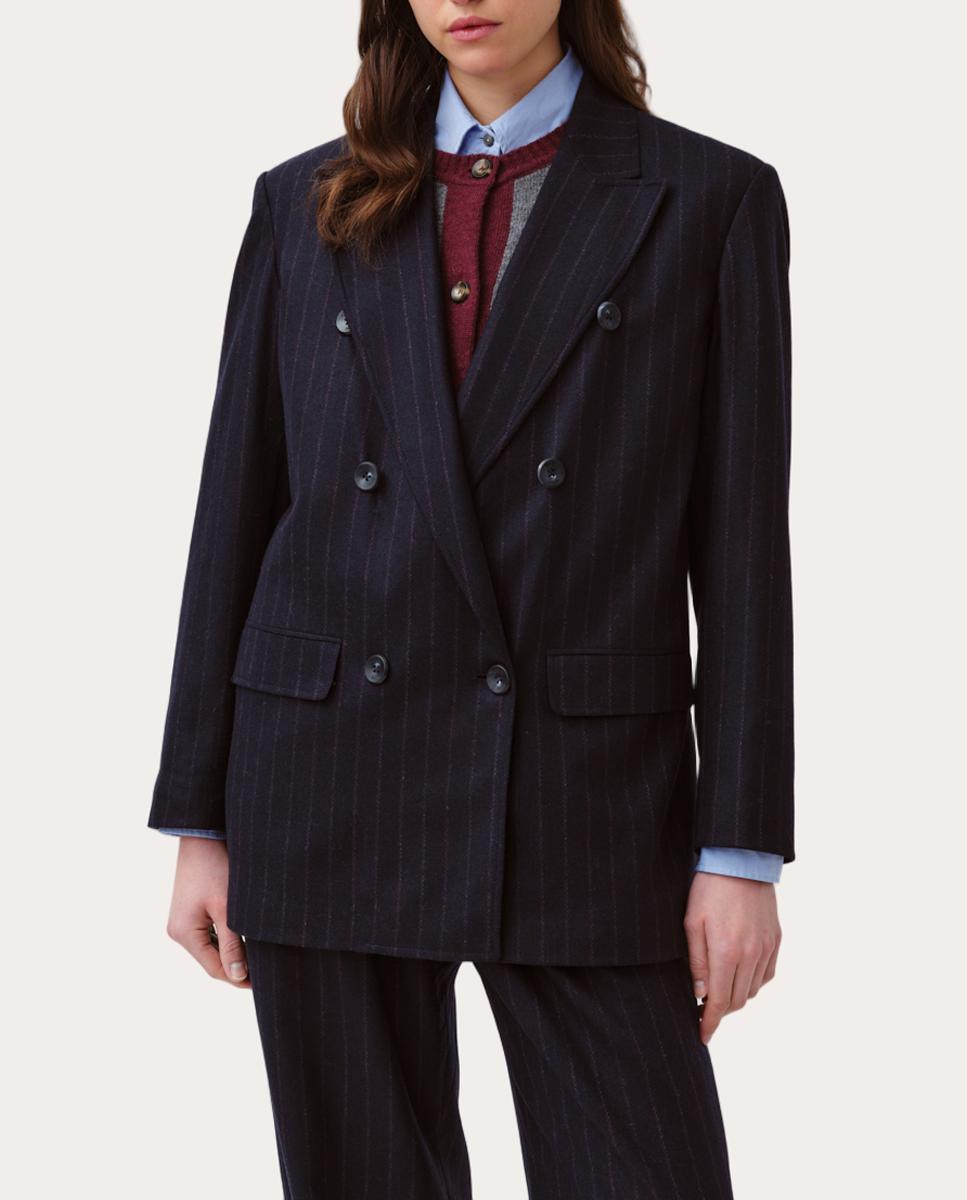 Imagen 0 de Chaqueta Vago raya diplomática Azul marino