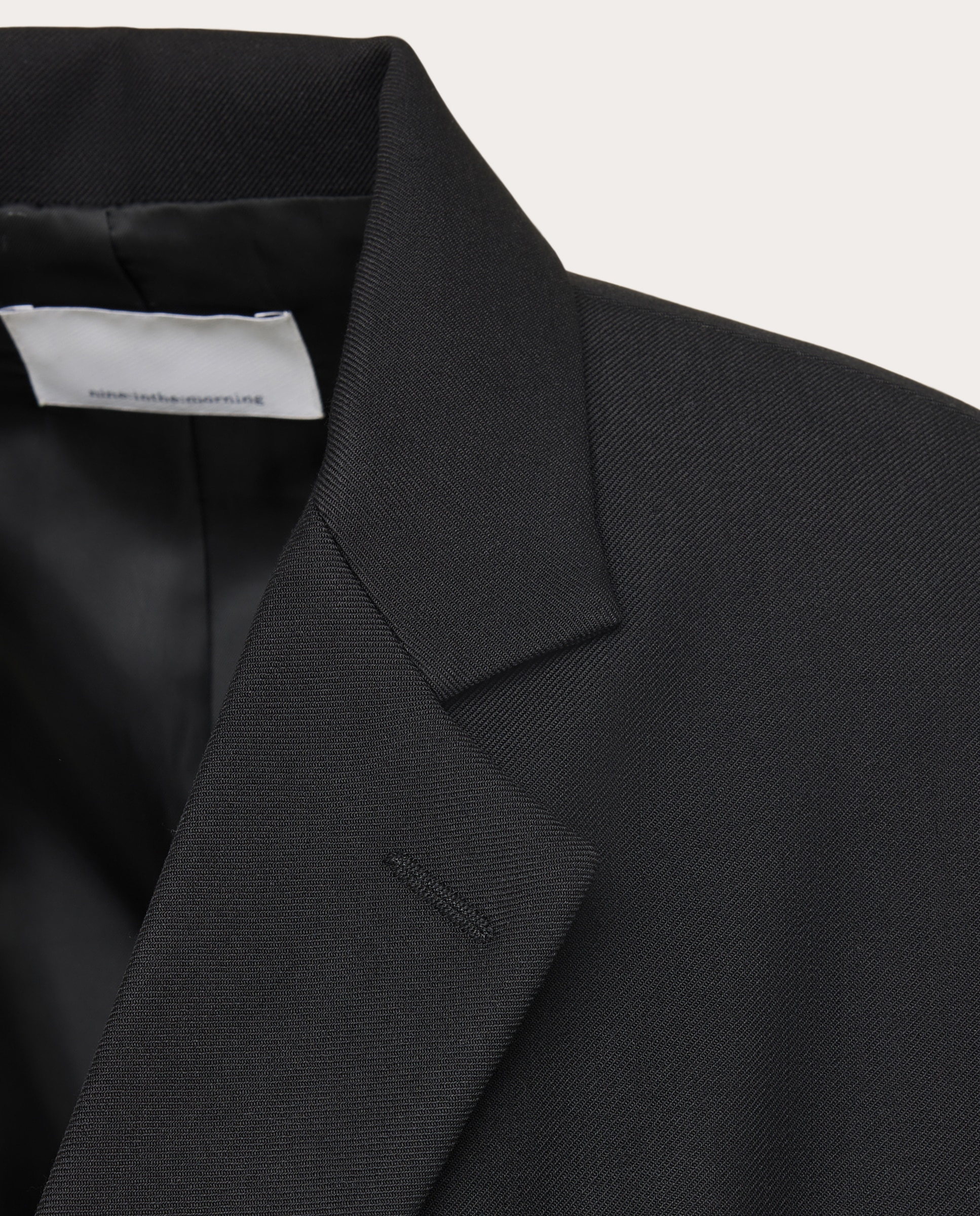 Imagen 3 de Blazer oversize de lana - Negro Negro