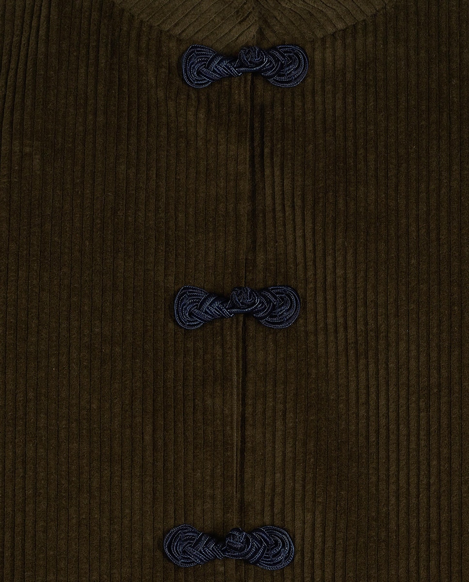 Chaqueta Pek de pana - Kaki Kaki-4