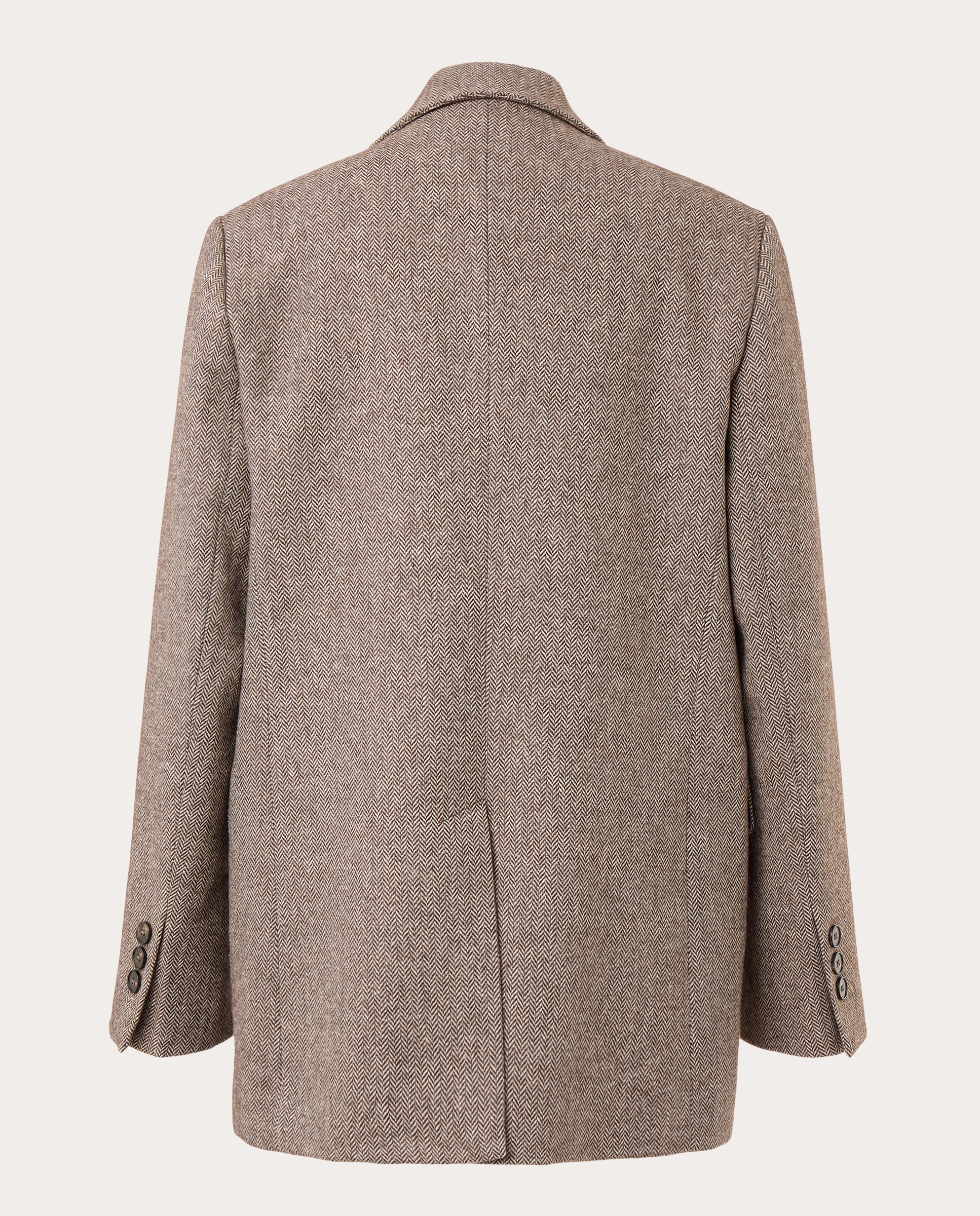 Blazer cruzado Nico - Marrón oscuro Marrón oscuro-2