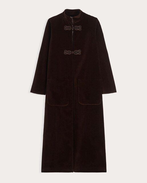 Imagen 0 de Abrigo Carrot de terciopelo