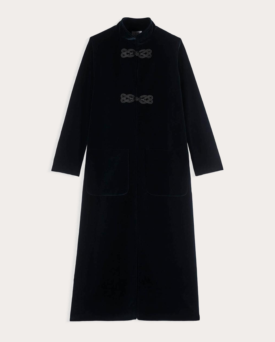 Imagen 0 de Abrigo Carrot de terciopelo