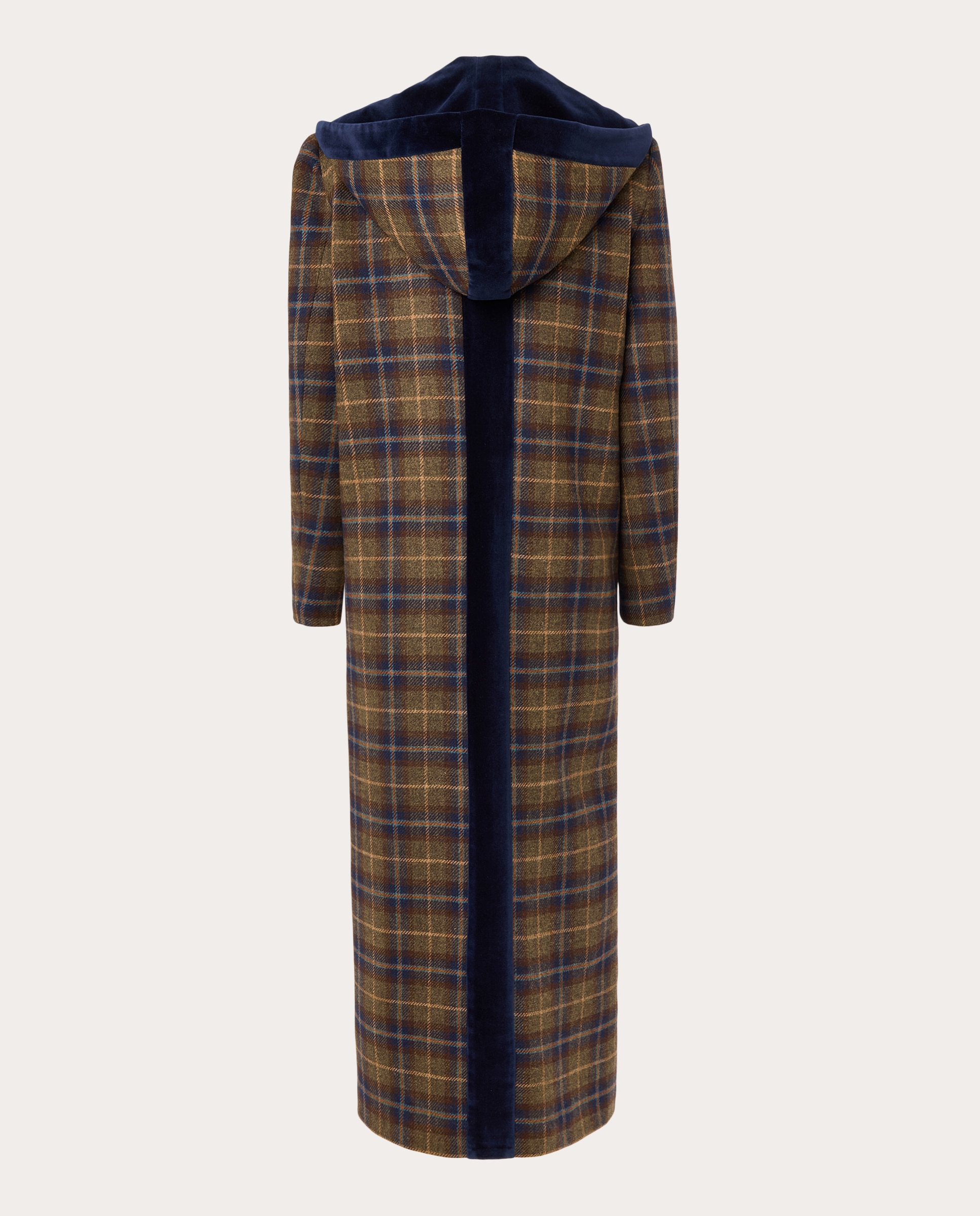 Casaco Hood Coat Castanho-2