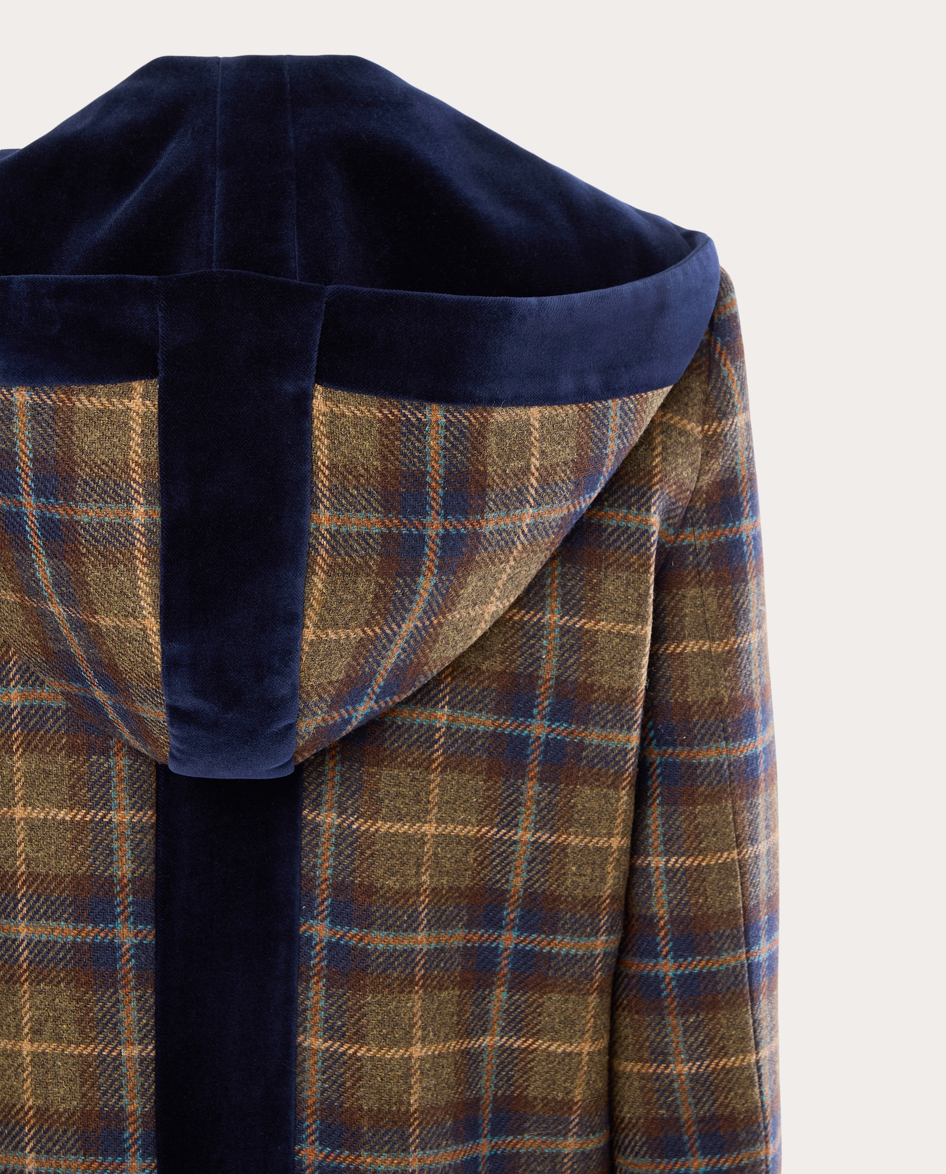 Casaco Hood Coat Castanho-4