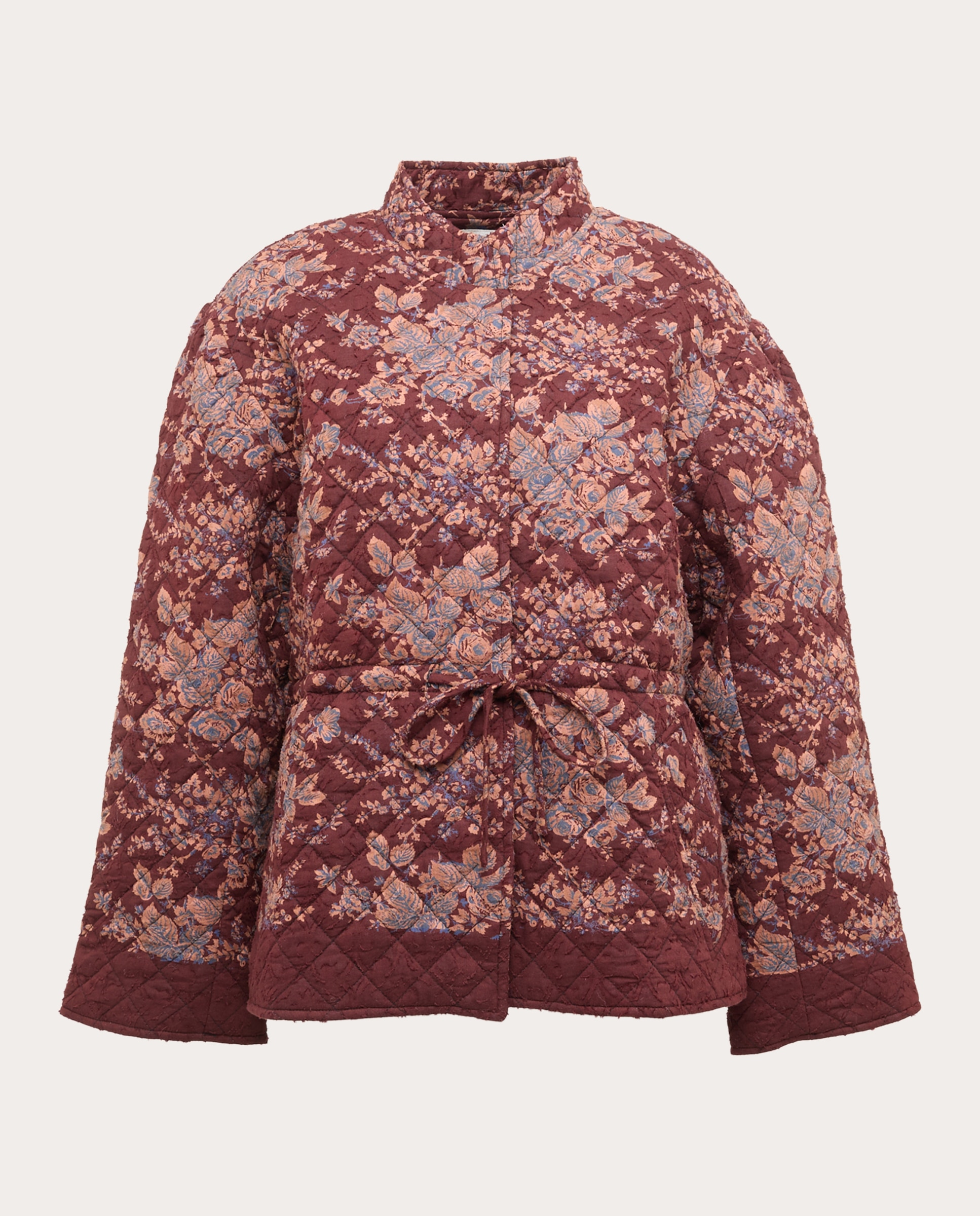 Imagem 0 de Casaco Acolchoado com Estampado Floral