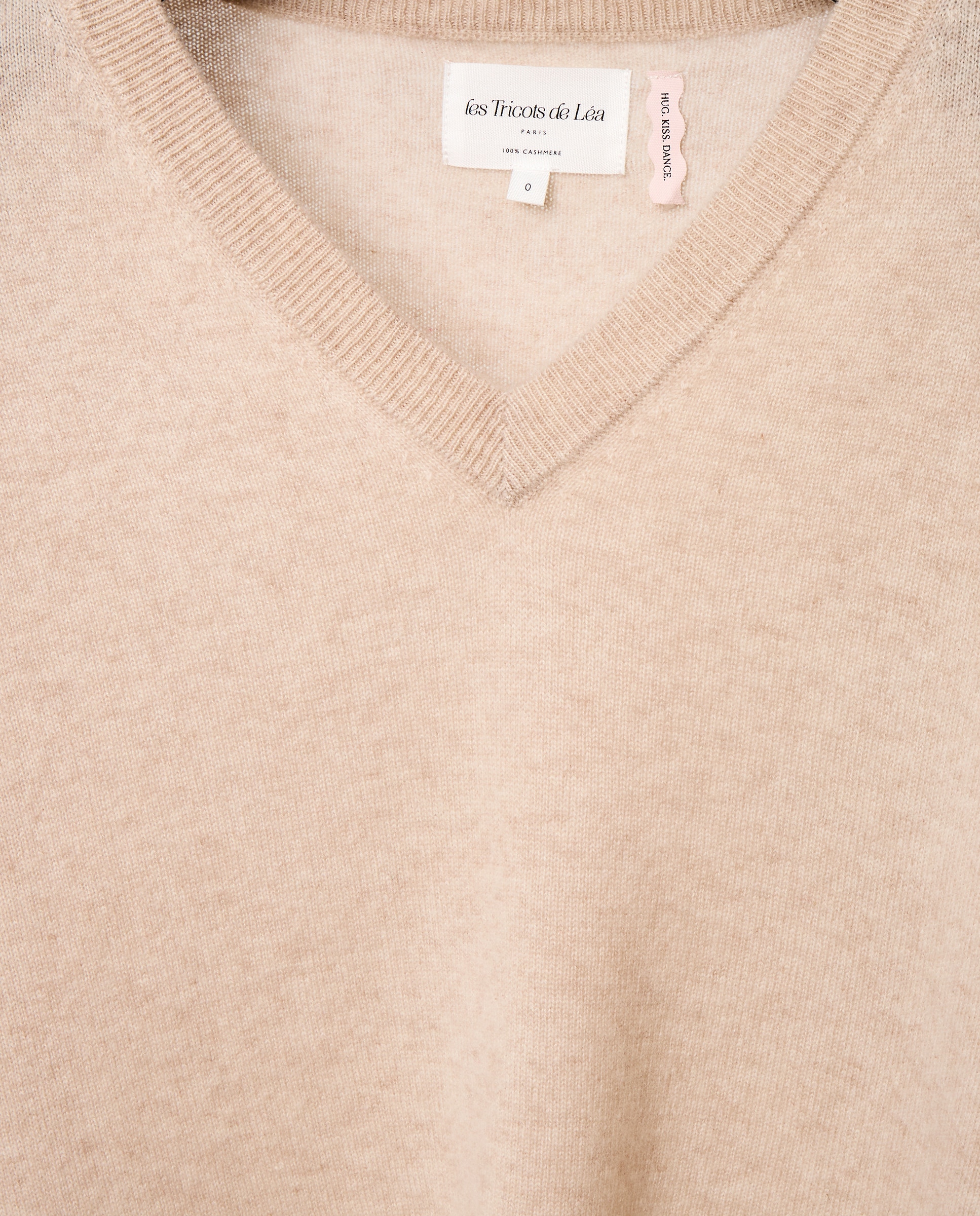 Jersey Mapoupy de cahsmere - Beige Beige-3
