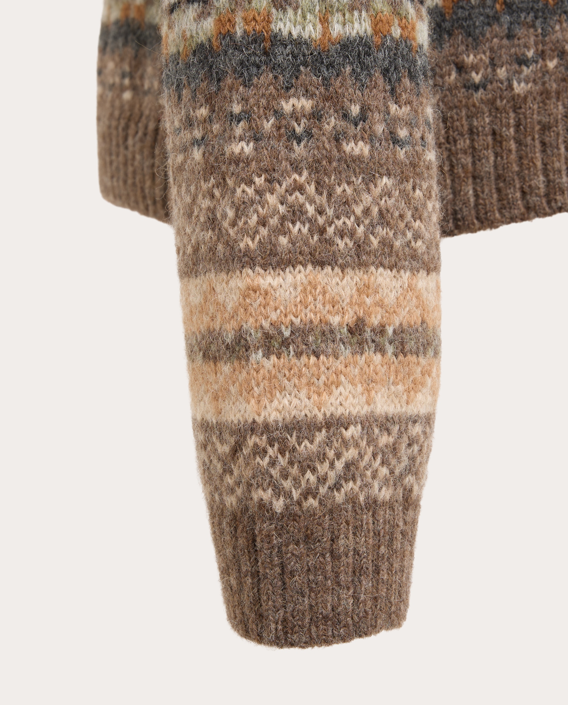 Jersey alpino de inspiración artesanal - Gris Gris-4