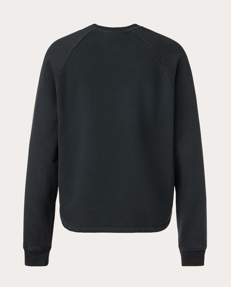 Sudadera de algodón Negro-2