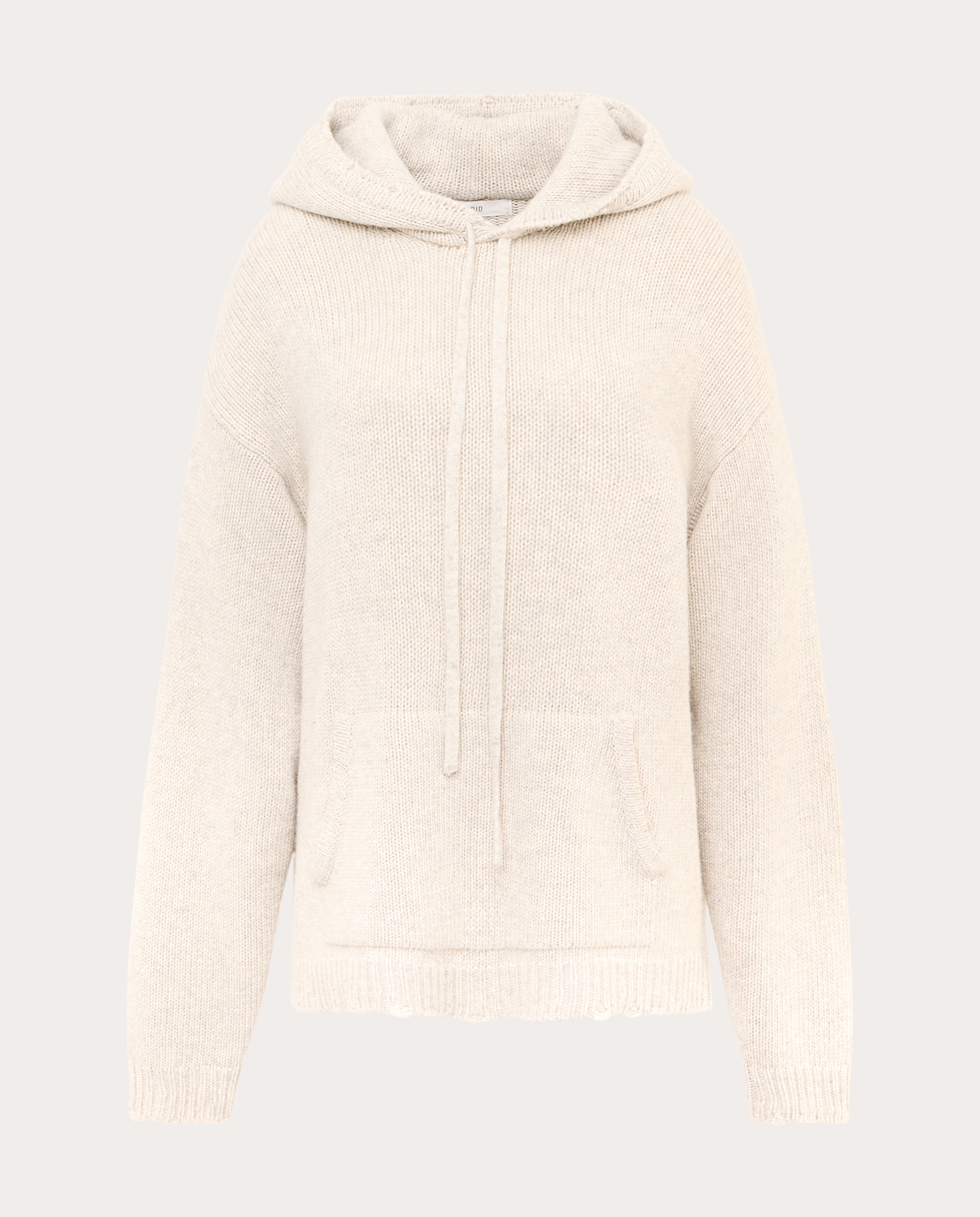 Imagen 0 de Jersey Willy con capucha de lana y cachemir Beige