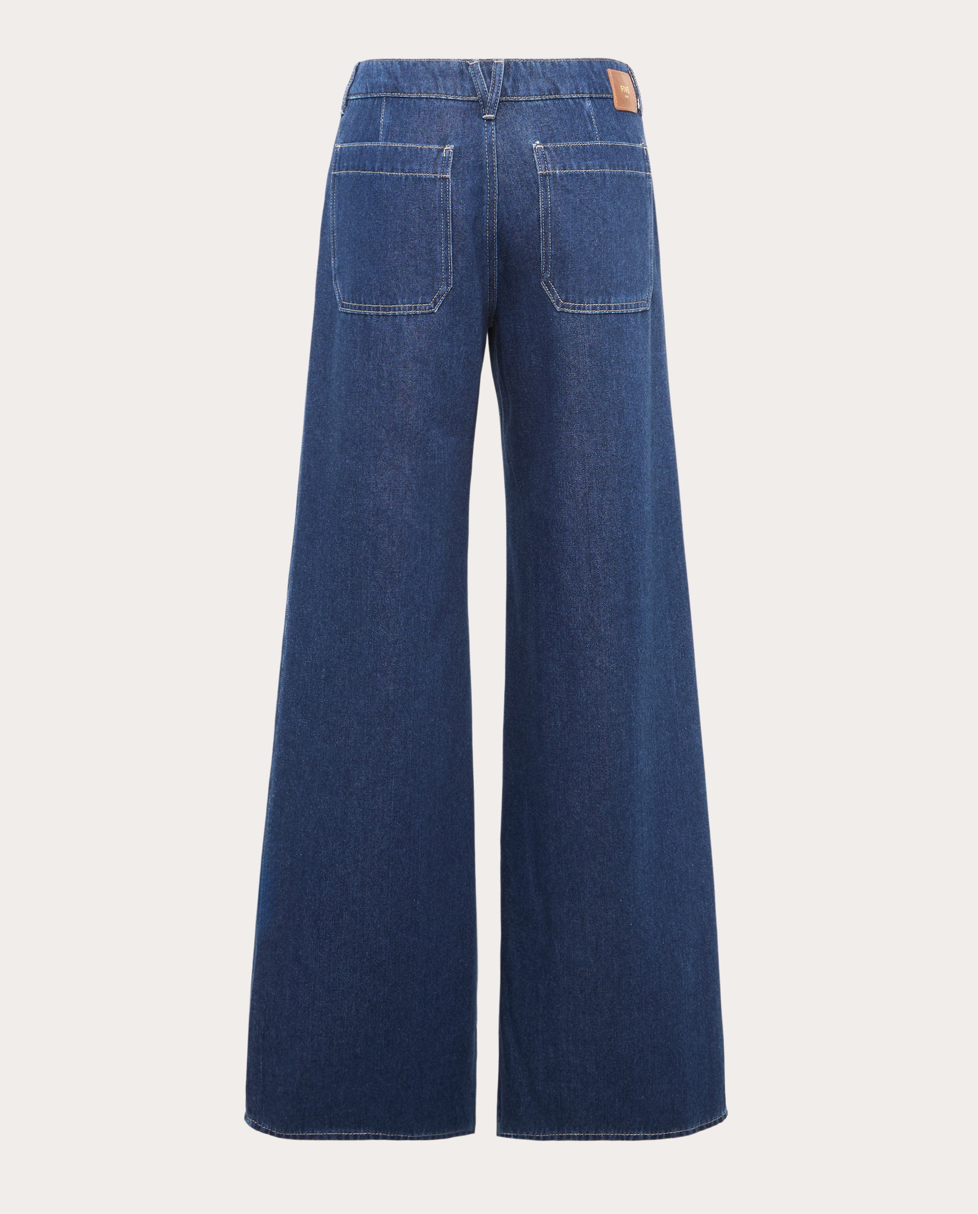Imagen 2 de Pantalón Lucie Large Wide leg - Azul marino Azul marino