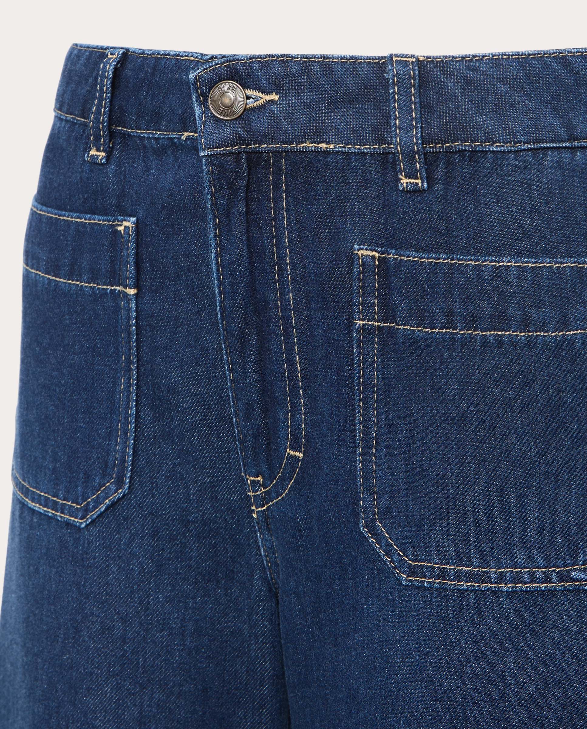 Imagen 4 de Pantalón Lucie Large Wide leg - Azul marino Azul marino
