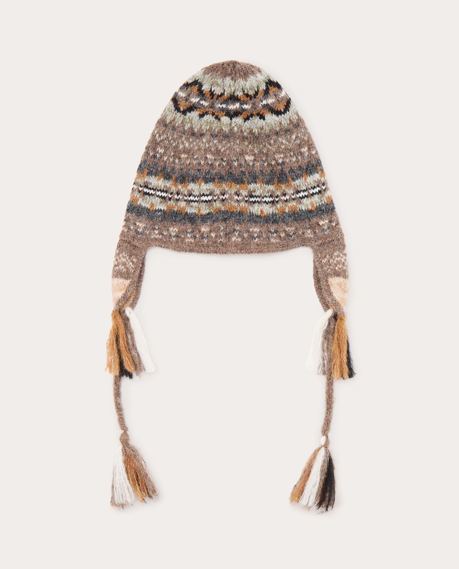 Imagen 0 de Gorro andino con pompones