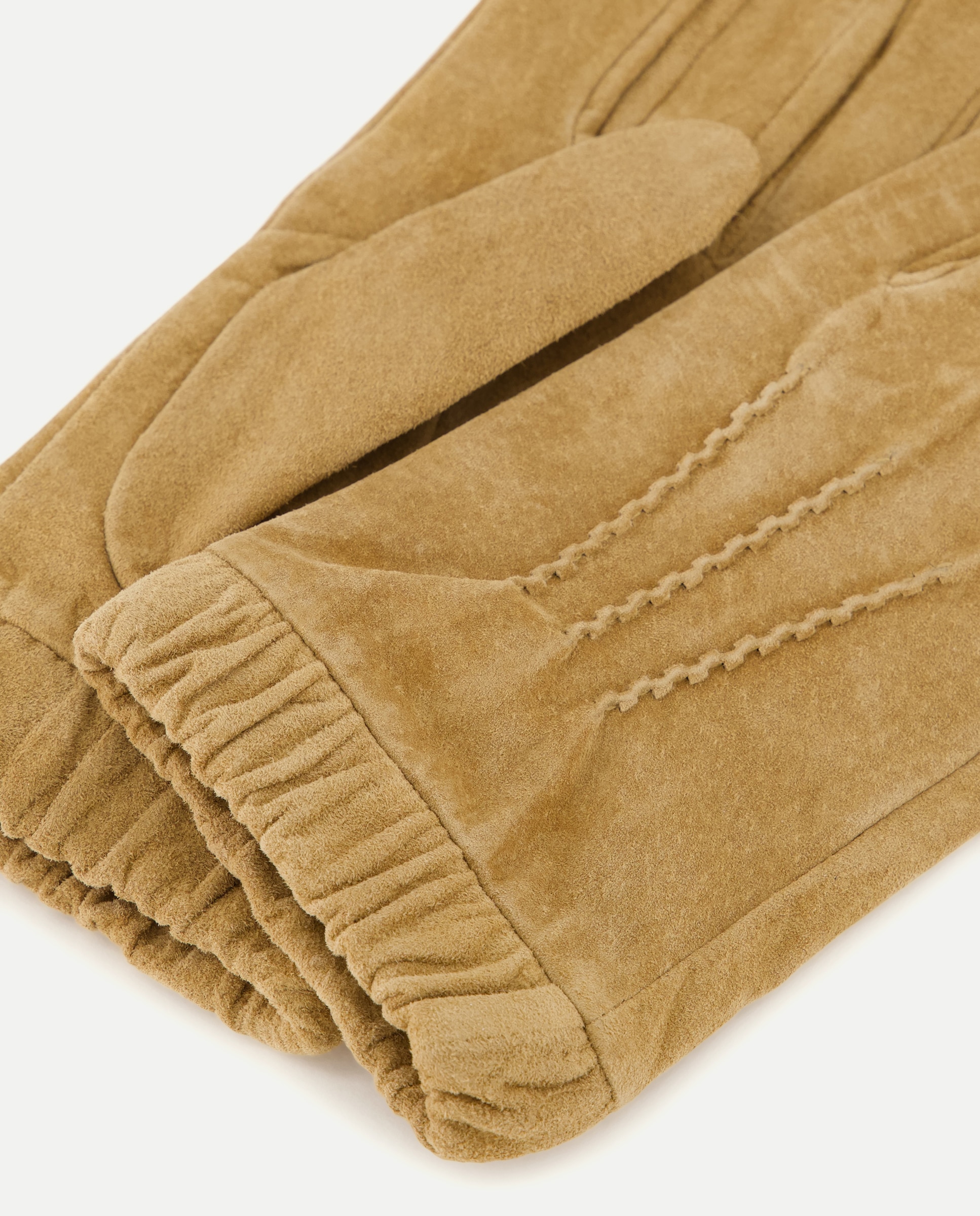 Guantes de piel con detalle fruncido - Tintoretto - 730 Camel 730 Camel-2