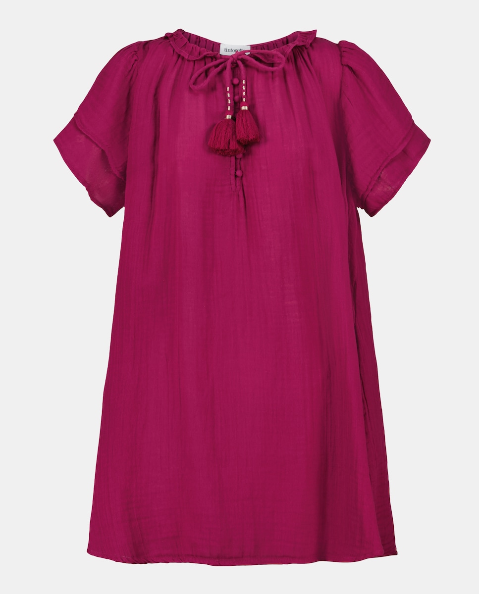 Vestido de Praia às Cores Buganvília-4