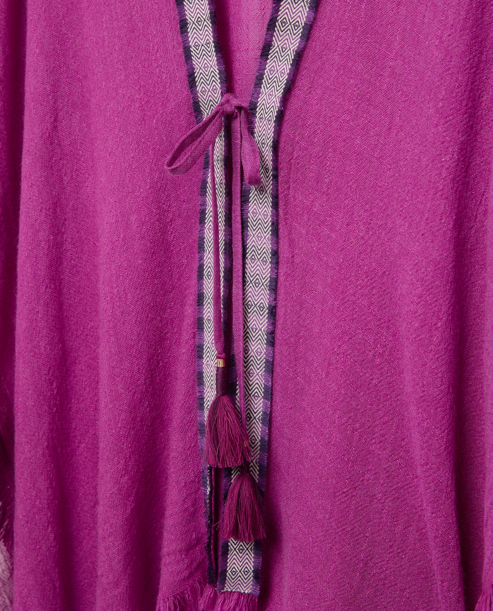 Kaftan Básico com Detalhe de Fita Buganvília-5