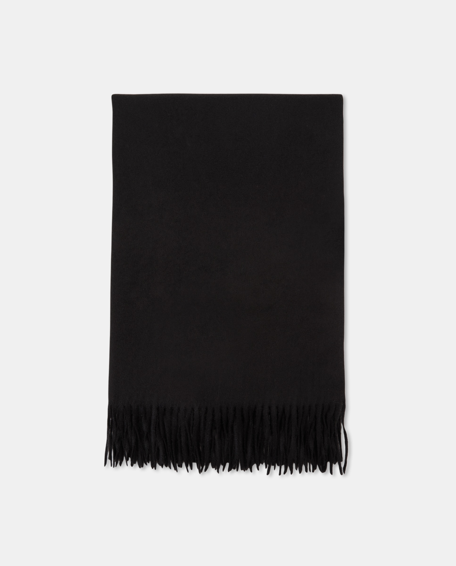 Cachecol Liso - Melange Preto-1