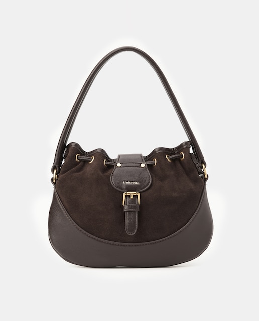 Imagem 0 de Mala a Tiracolo em Pele com Fivela