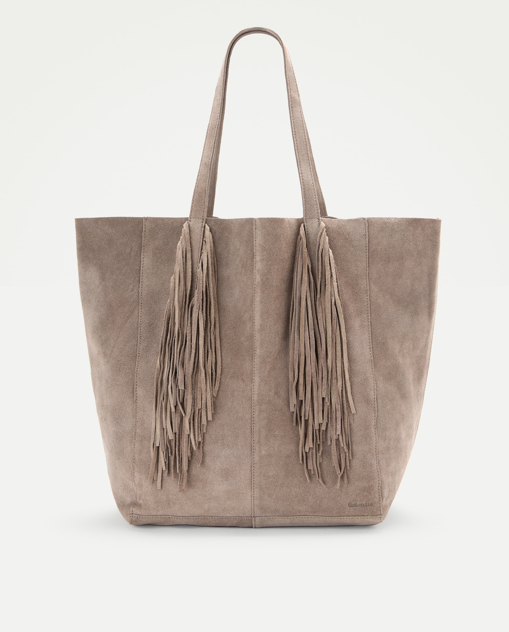 Imagem 0 de Mala Shopper em Pele com Mini Tachas