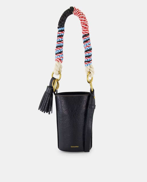 Imagem 0 de Mala de Mão com Alça de Correntes e Borlas