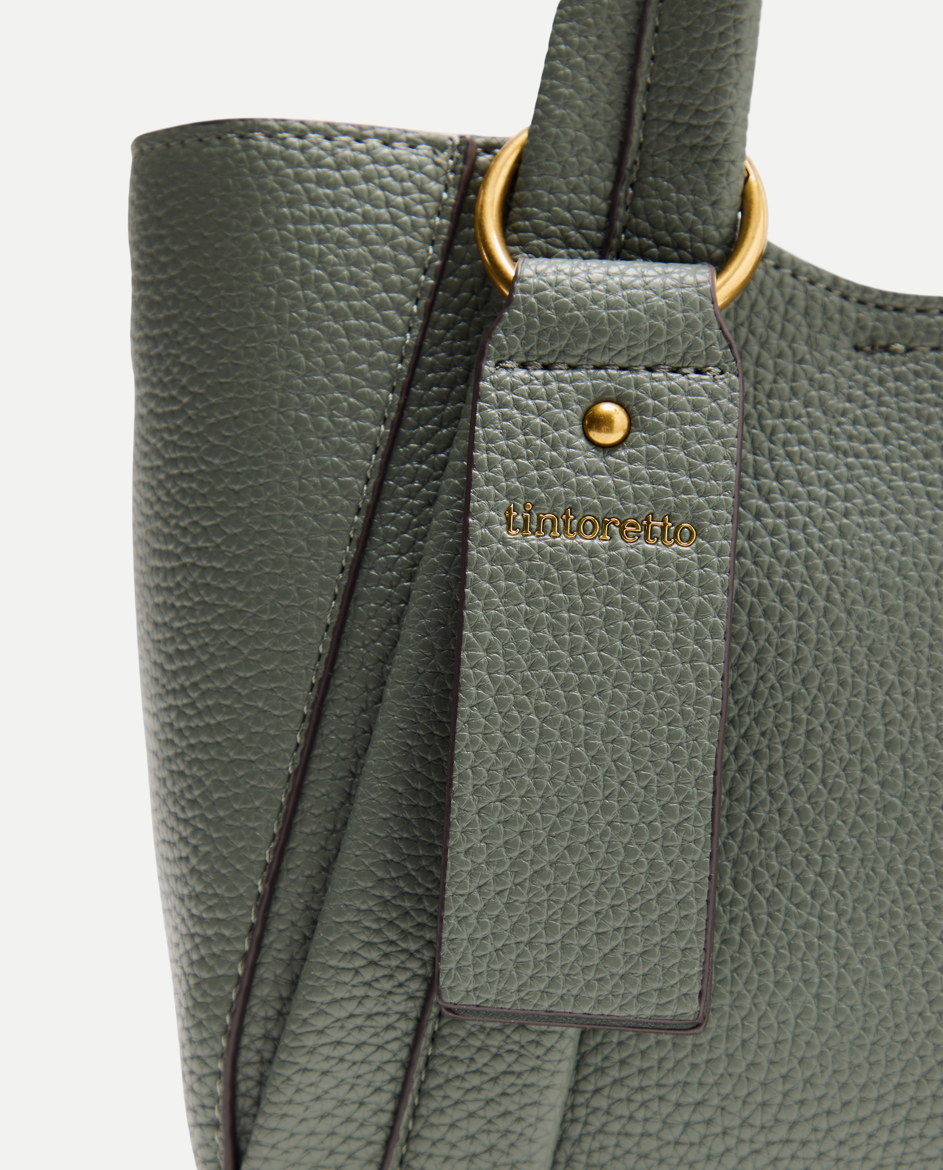 Mala Shopper 2 em 1 com Alça de Tiracolo Verde-4