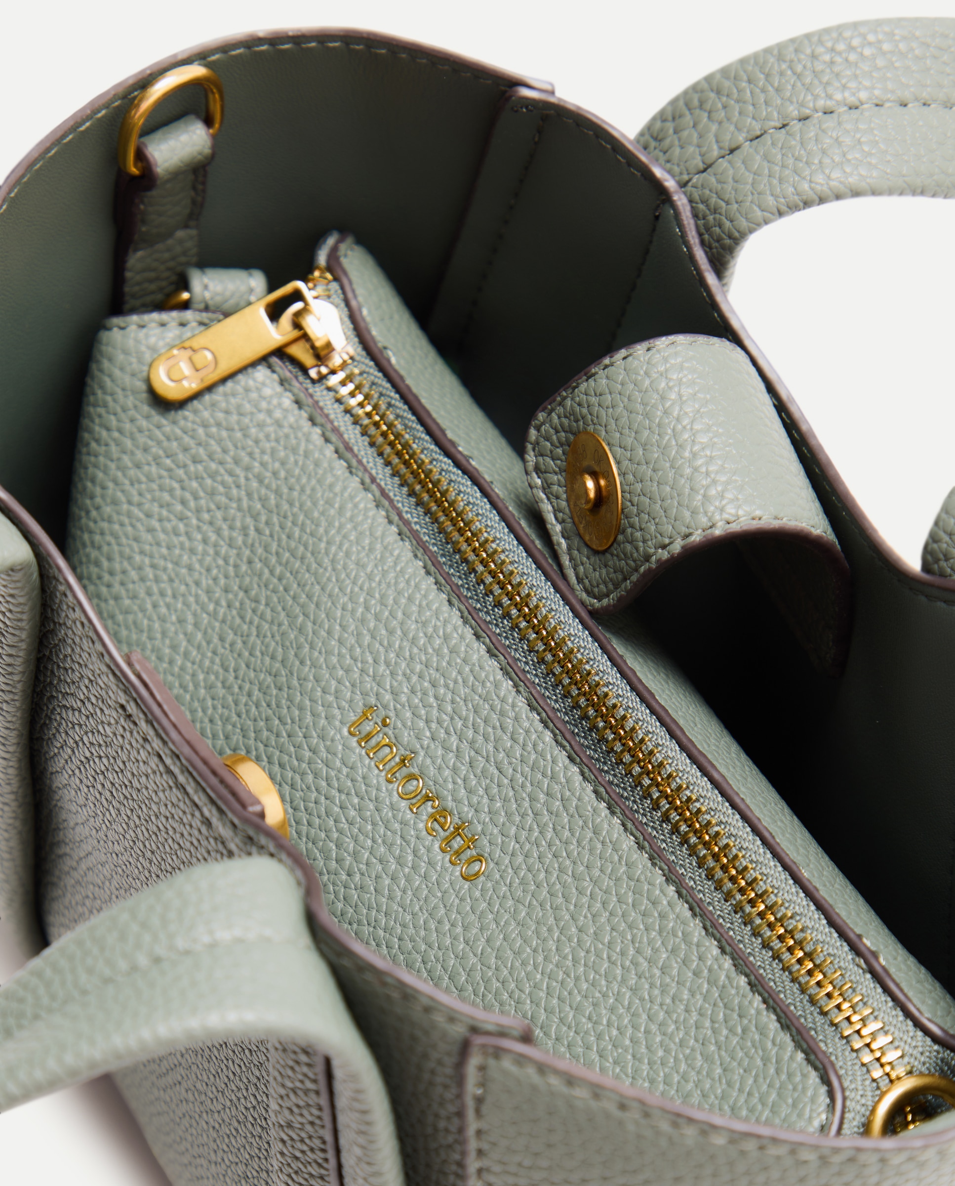 Mala Shopper 2 em 1 com Alça de Tiracolo Verde-5