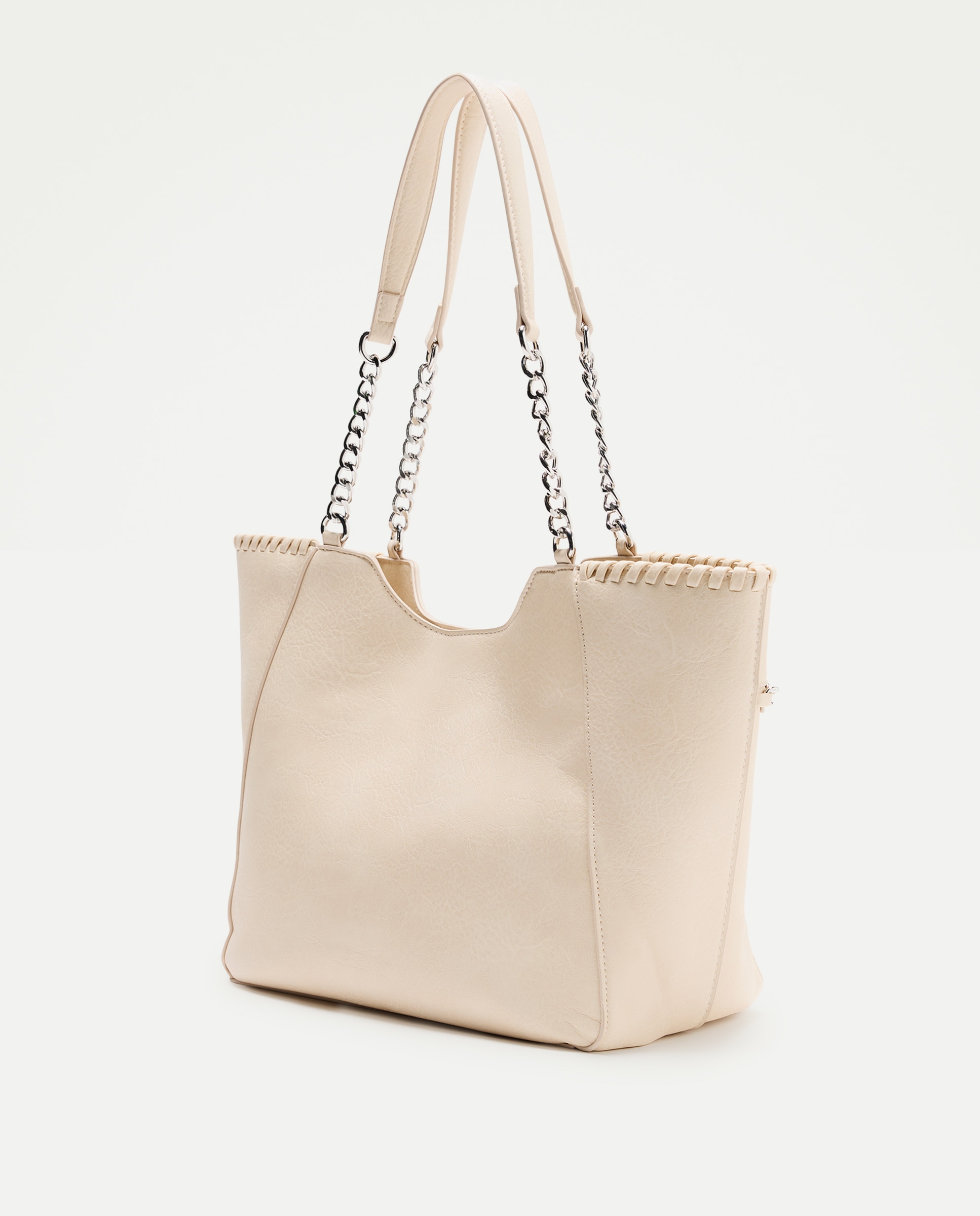 Mala Shopper com Corrente 120 Cru-2