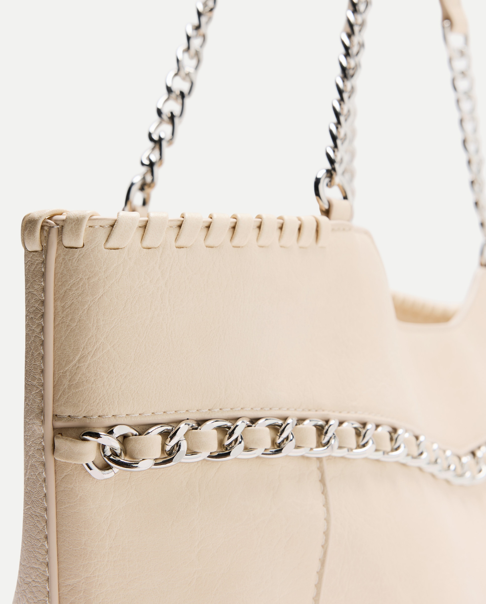 Mala Shopper com Corrente 120 Cru-4