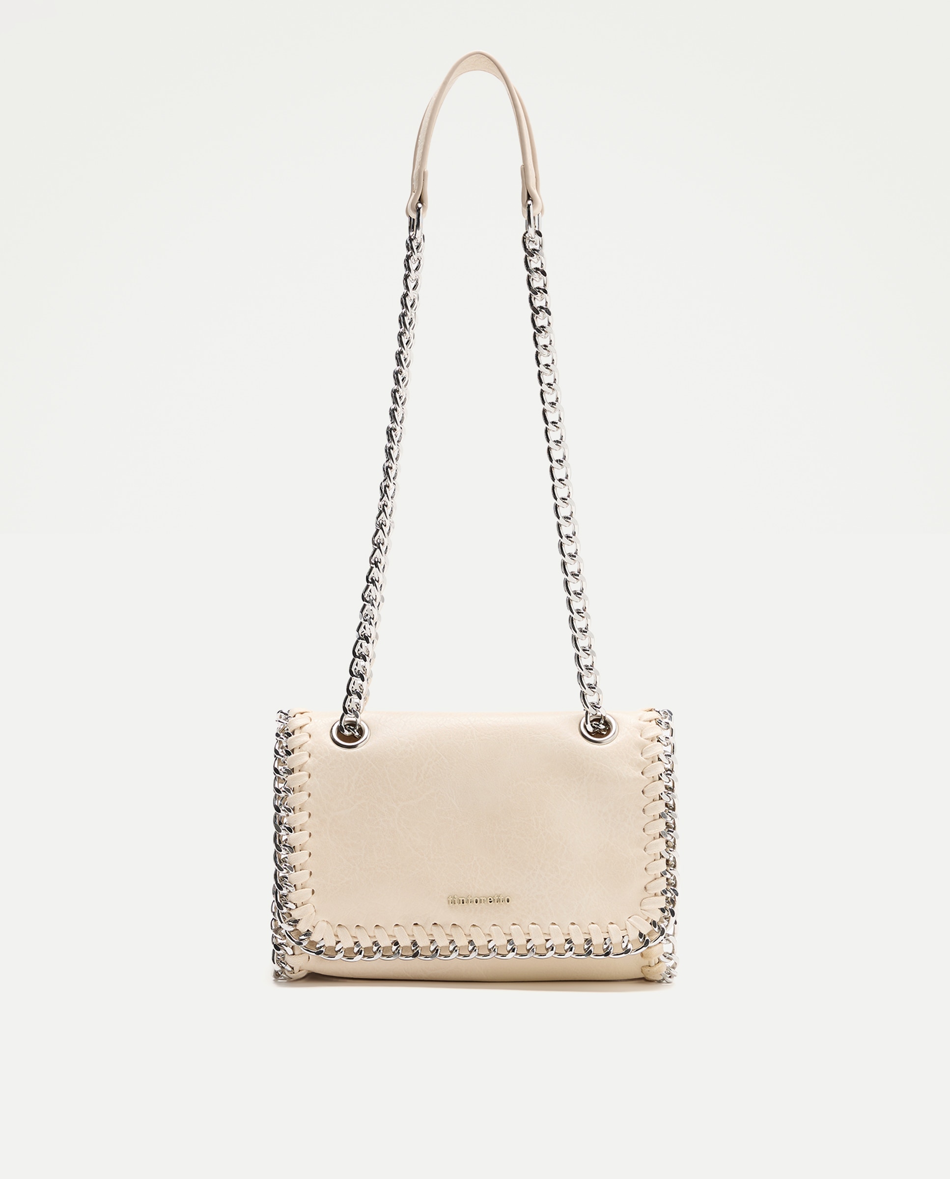 Mala Crossbody com Corrente 120 Cru-1