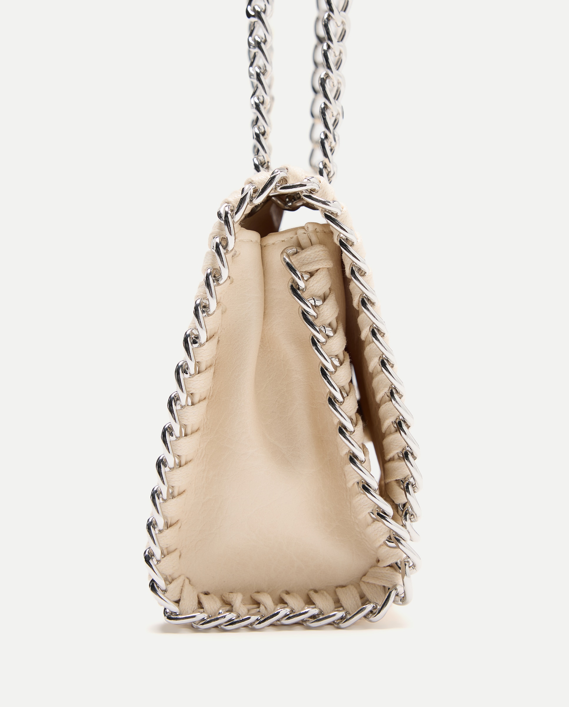 Mala Crossbody com Corrente 120 Cru-4