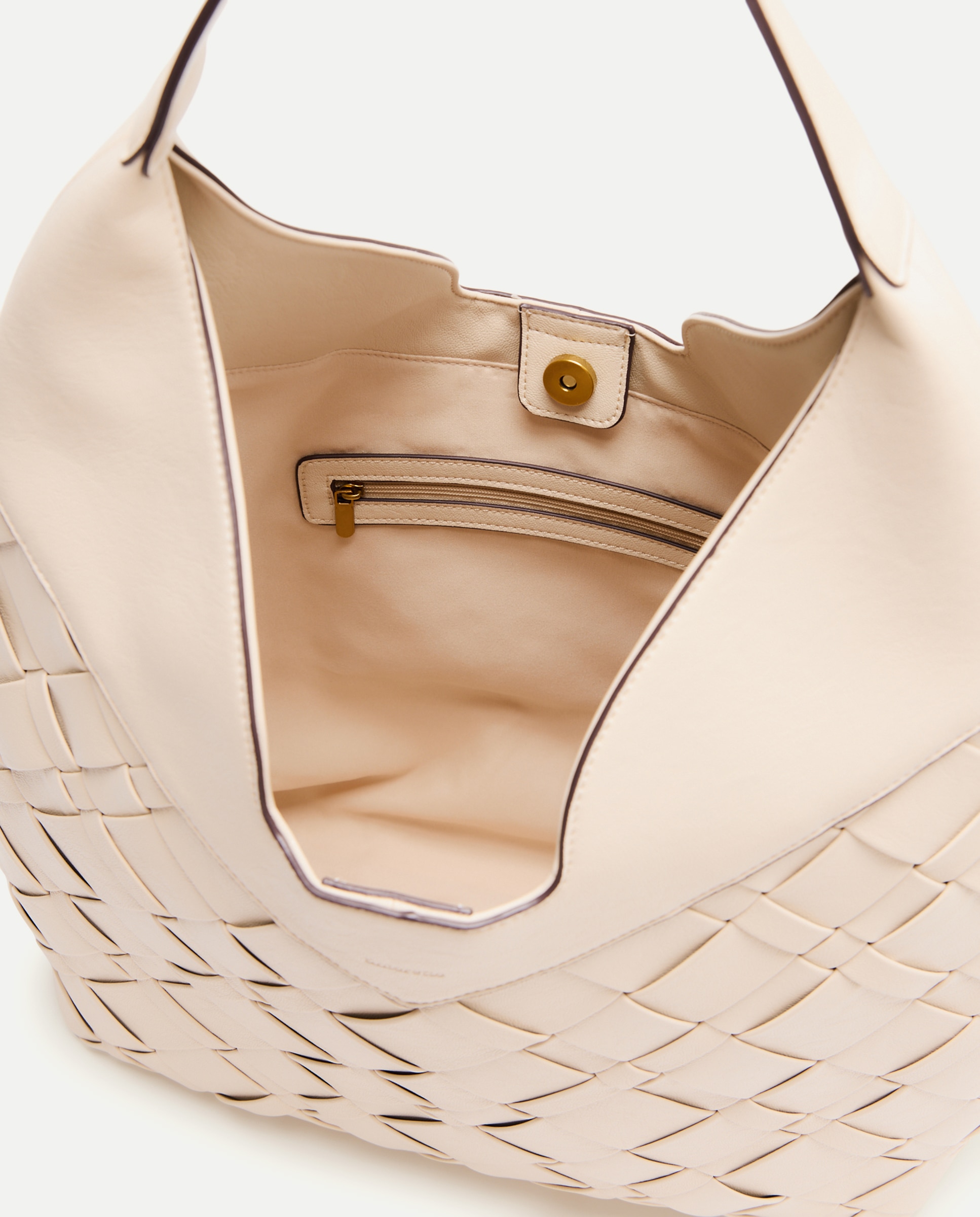 Mala de Ombro com Entrançado Manual 120 Cru-3