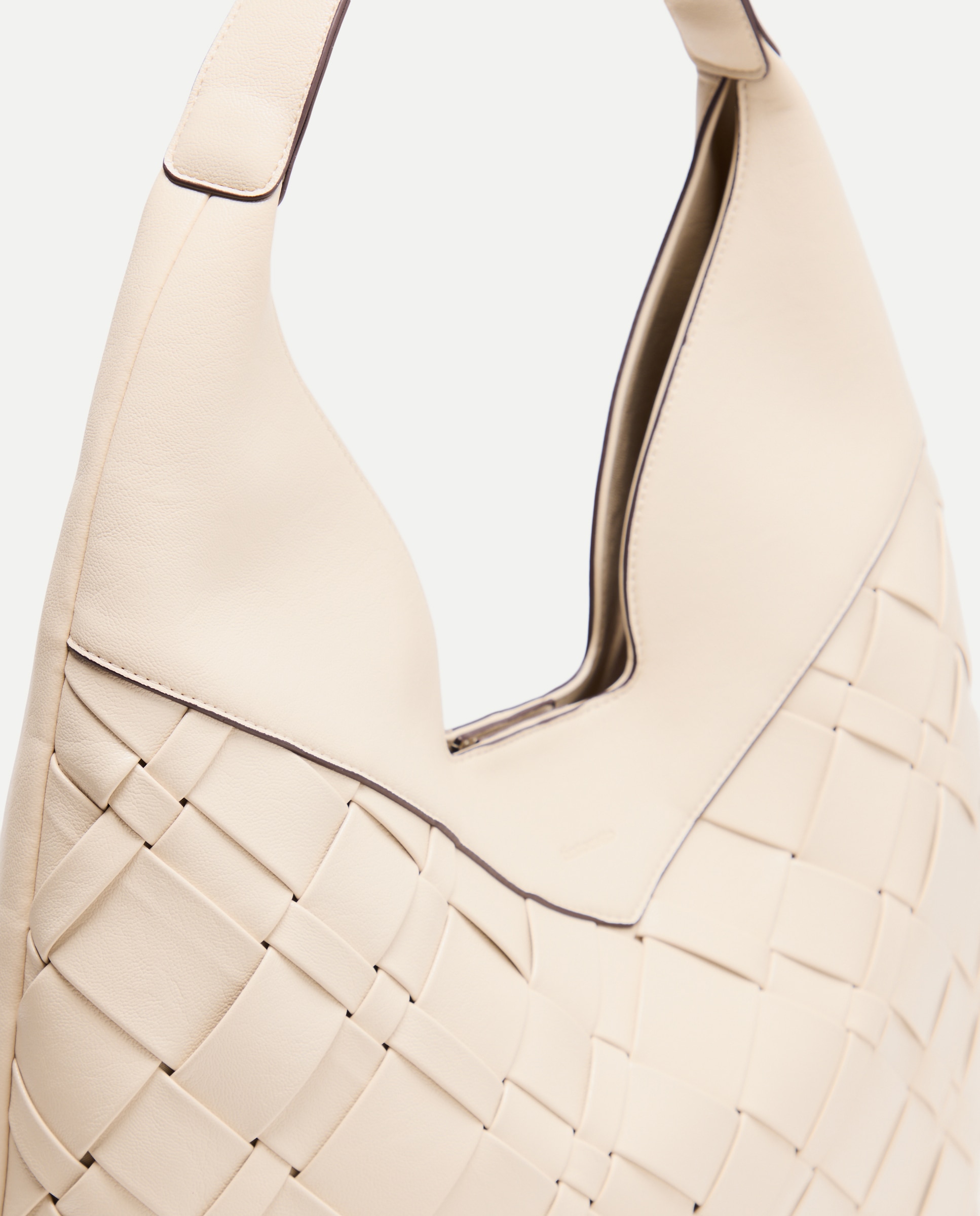 Mala de Ombro com Entrançado Manual 120 Cru-4